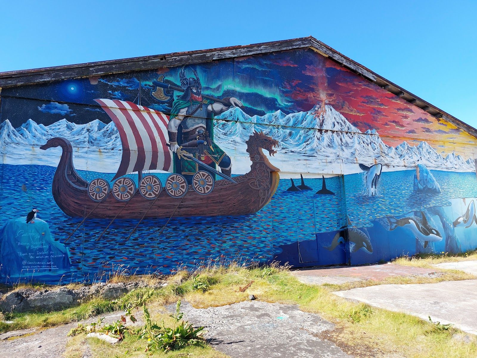 Murals of Hellissandur