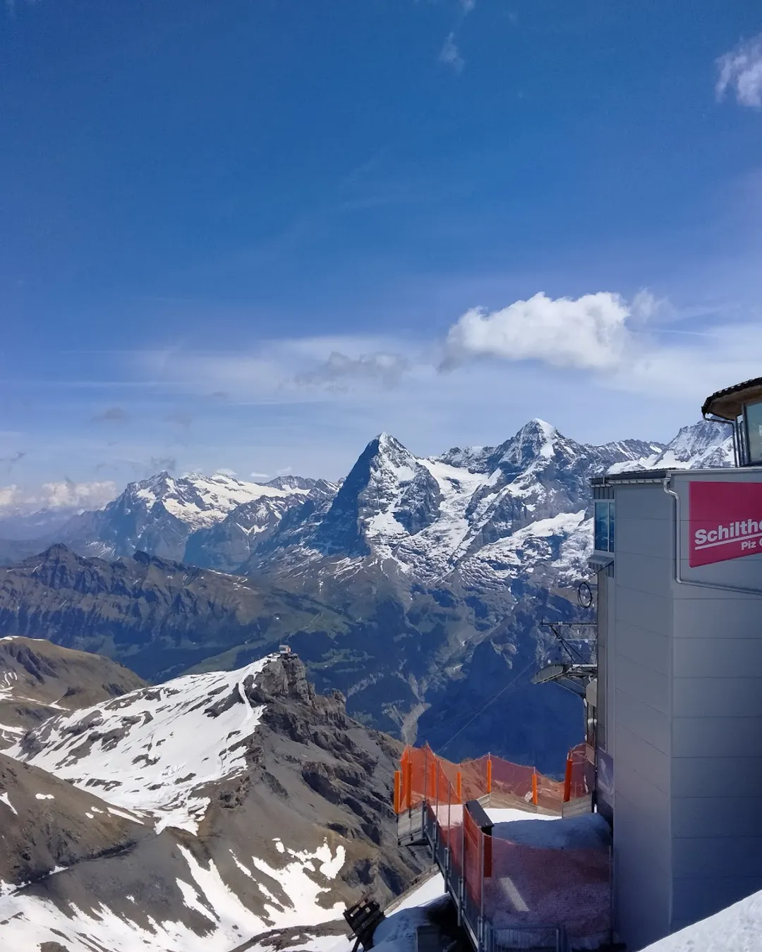 Schilthorn mountain viewpoint