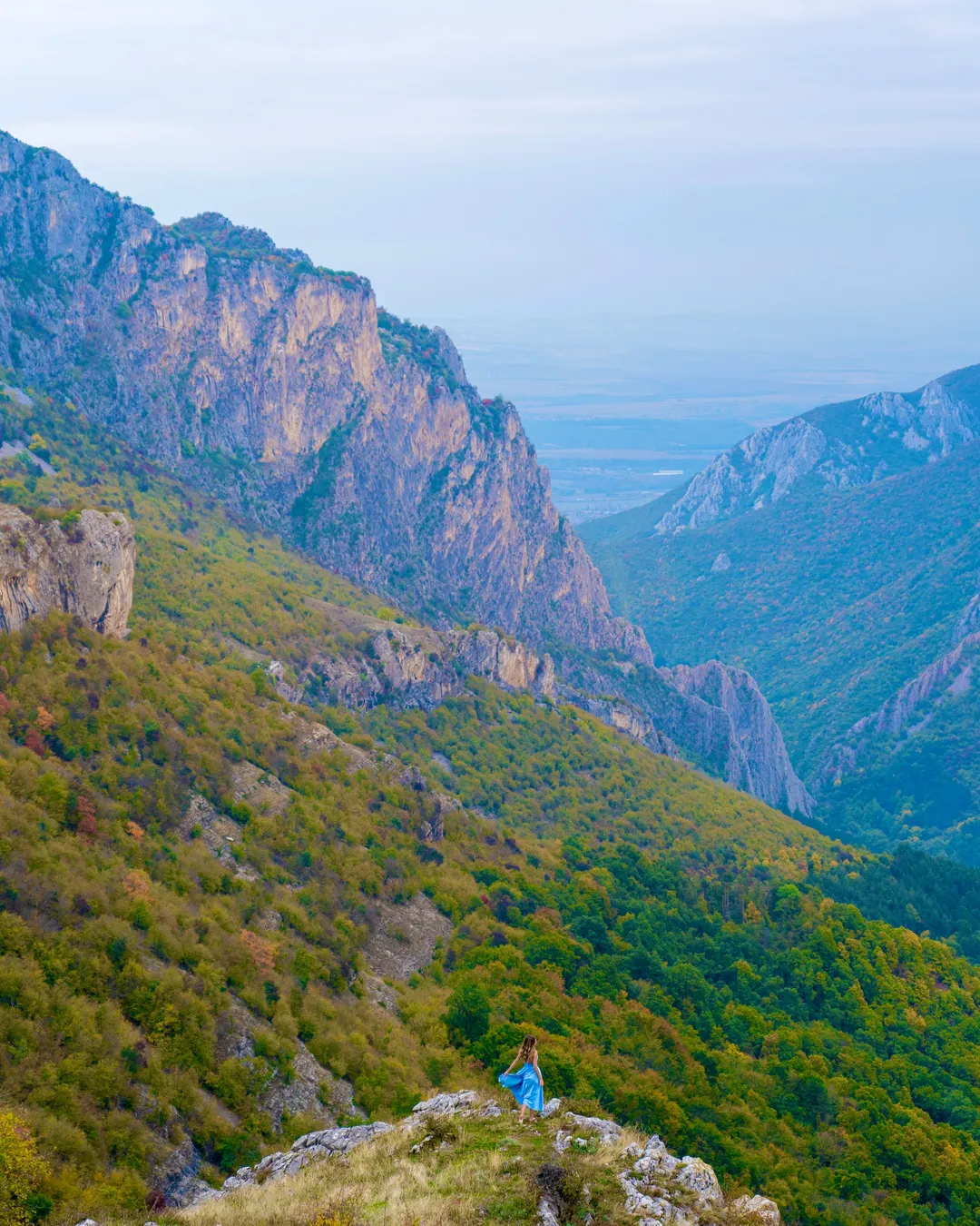 Panorama above Vratsata Pass