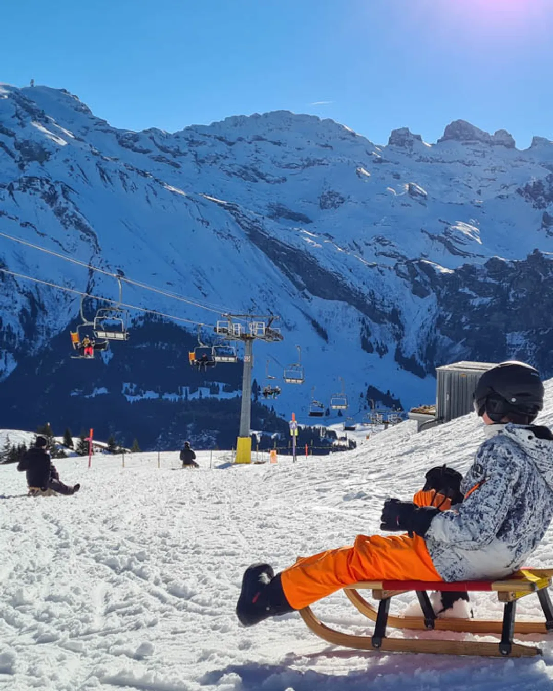 Brunni Engelberg Sled Run (2.5 km) - Winter, Switzerland - Rexby