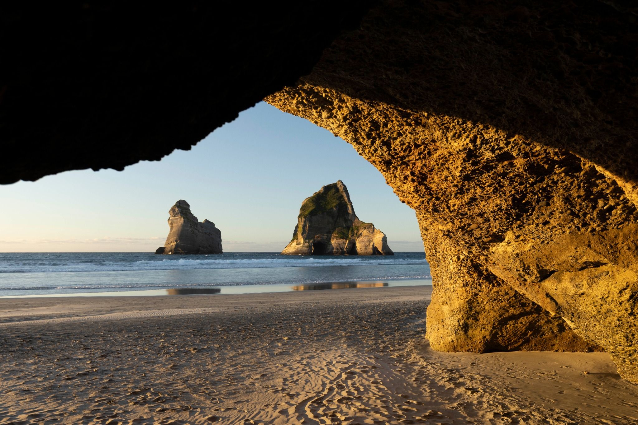 Wharariki Beach