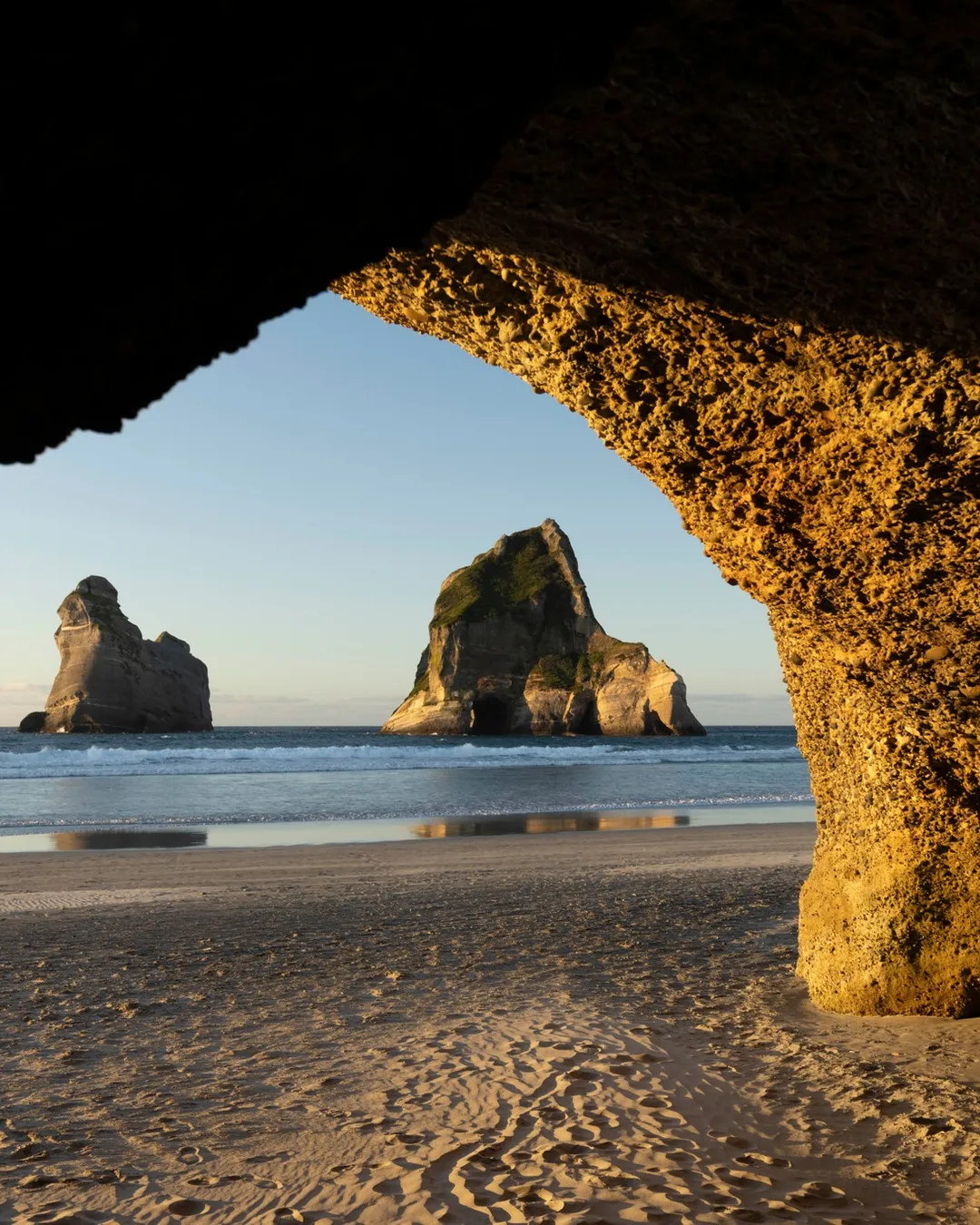 Wharariki Beach