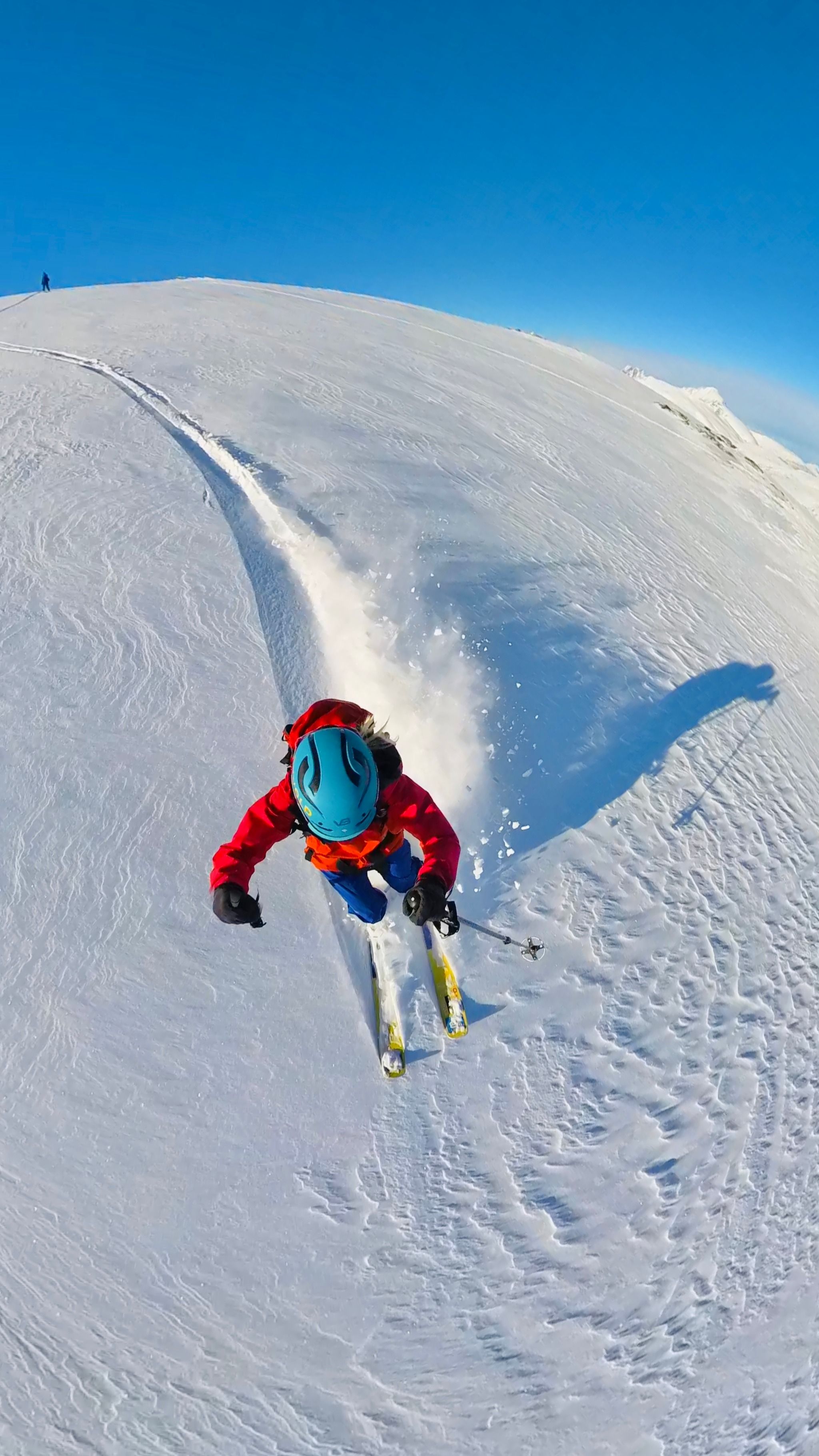 Litje Blåmannen ski, hike and kite 