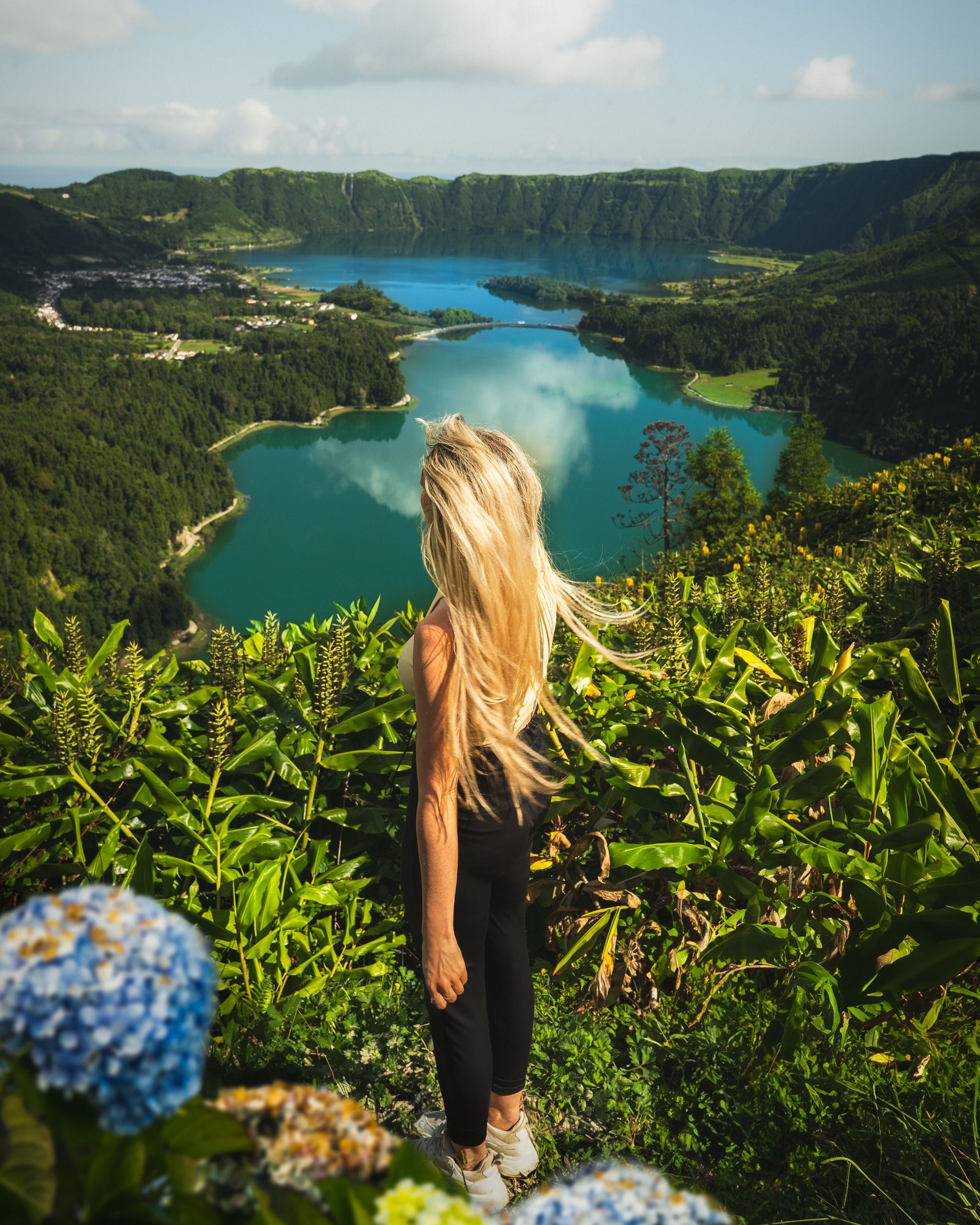 Viewpoint of Lagoa Azul