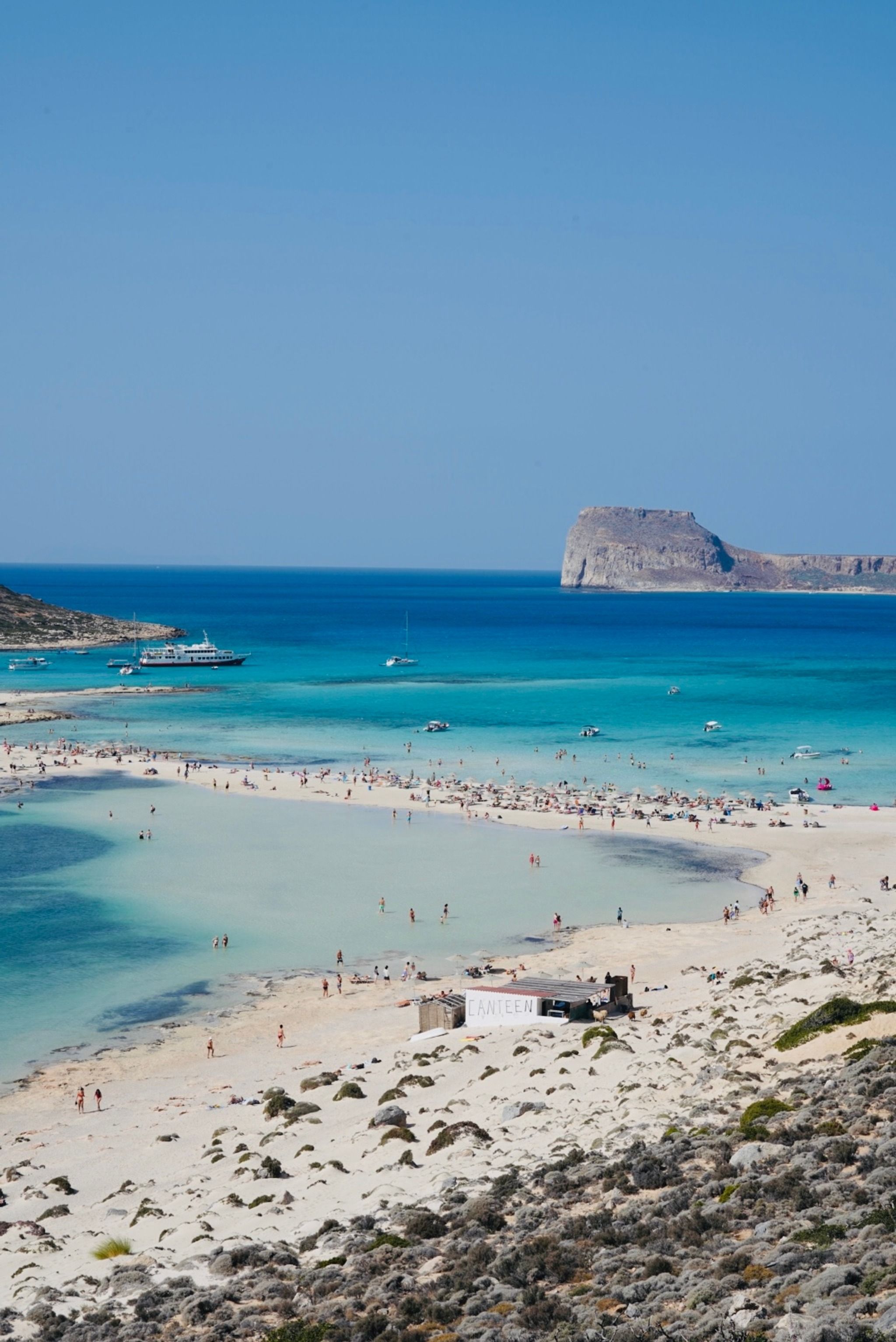 Bálos lagoon and beach