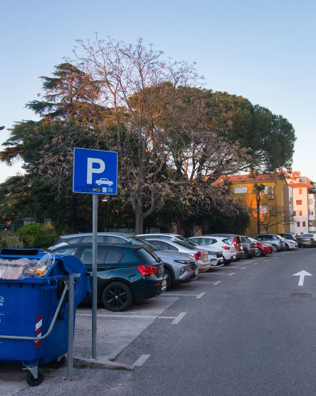 Rovinj: Kostenloser Parkplatz (3)
