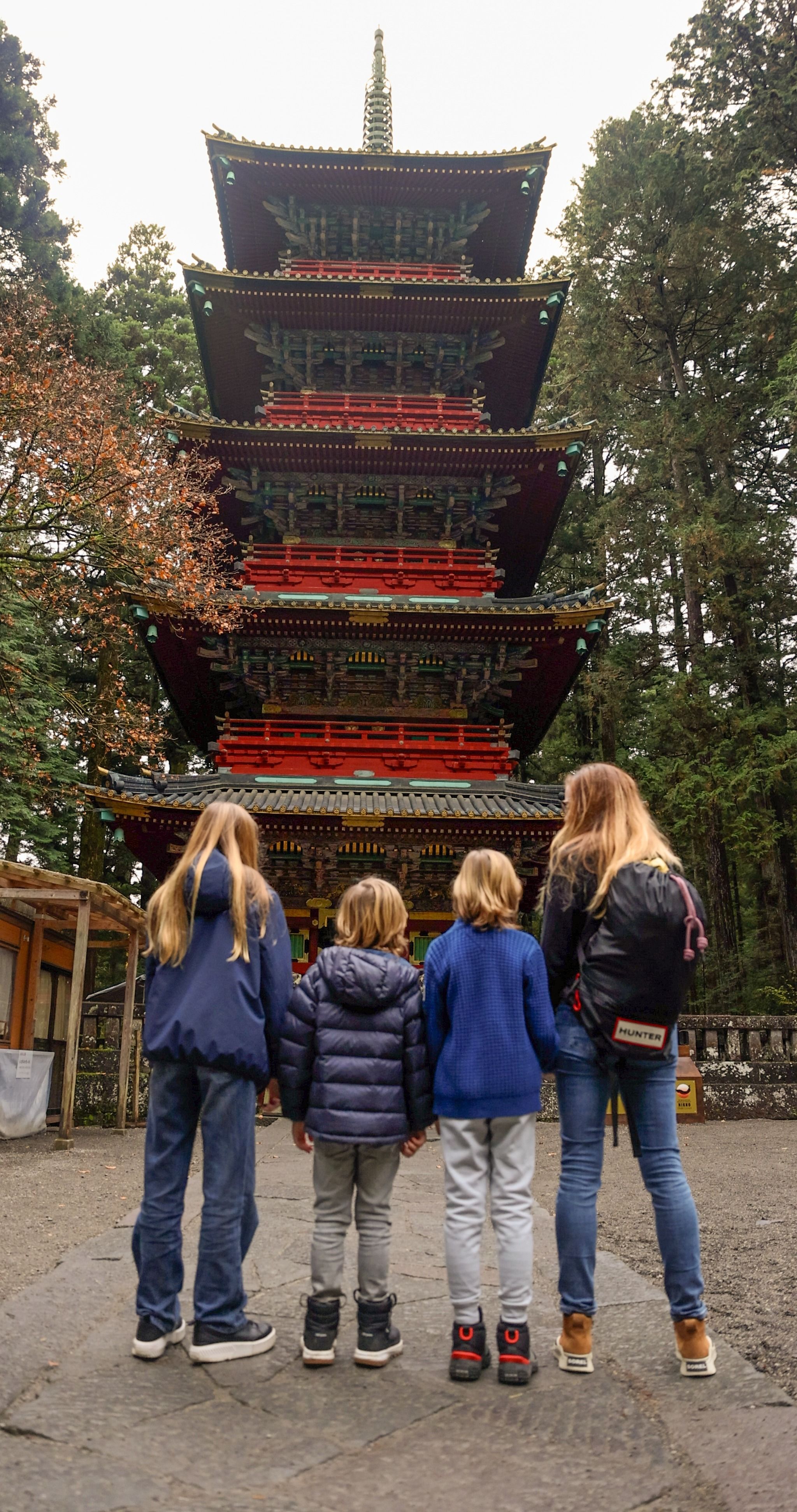 Gojū-no-tō (five-storied pagoda) - Japan - Rexby