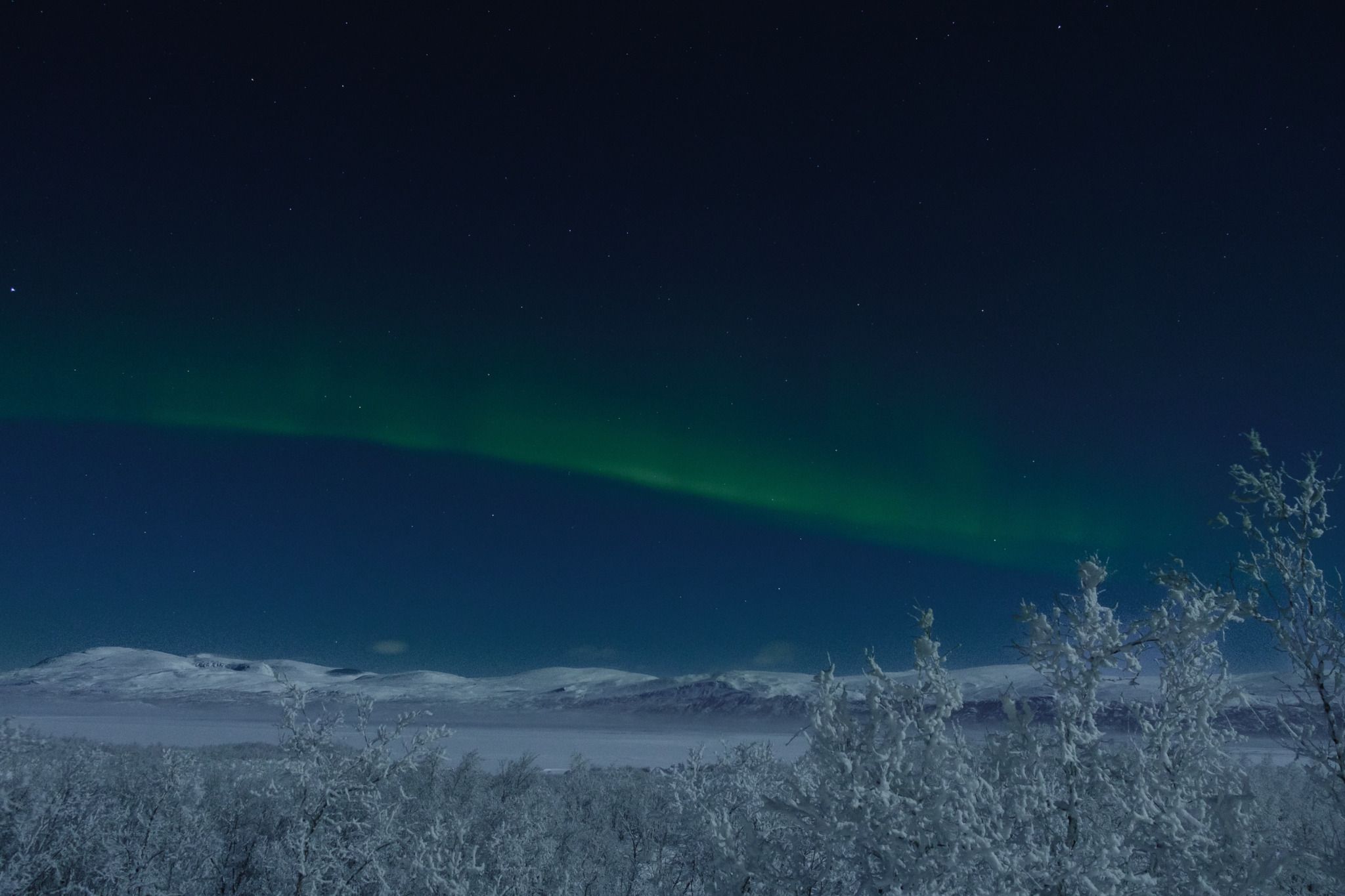 Aurora sky station night visit