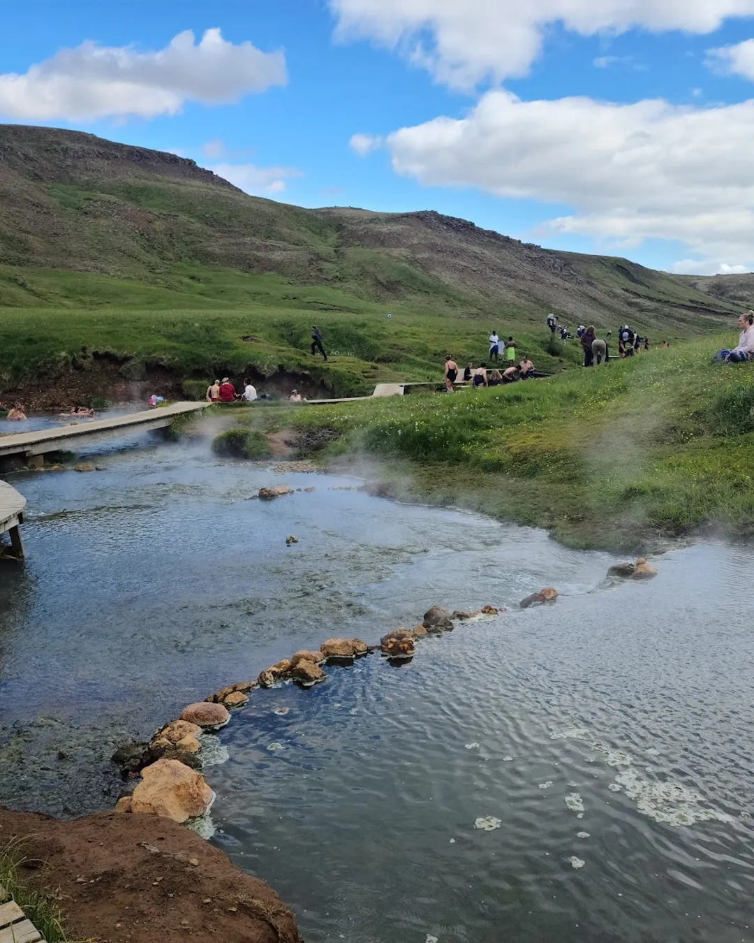 Reykjadalur Hot Spring River