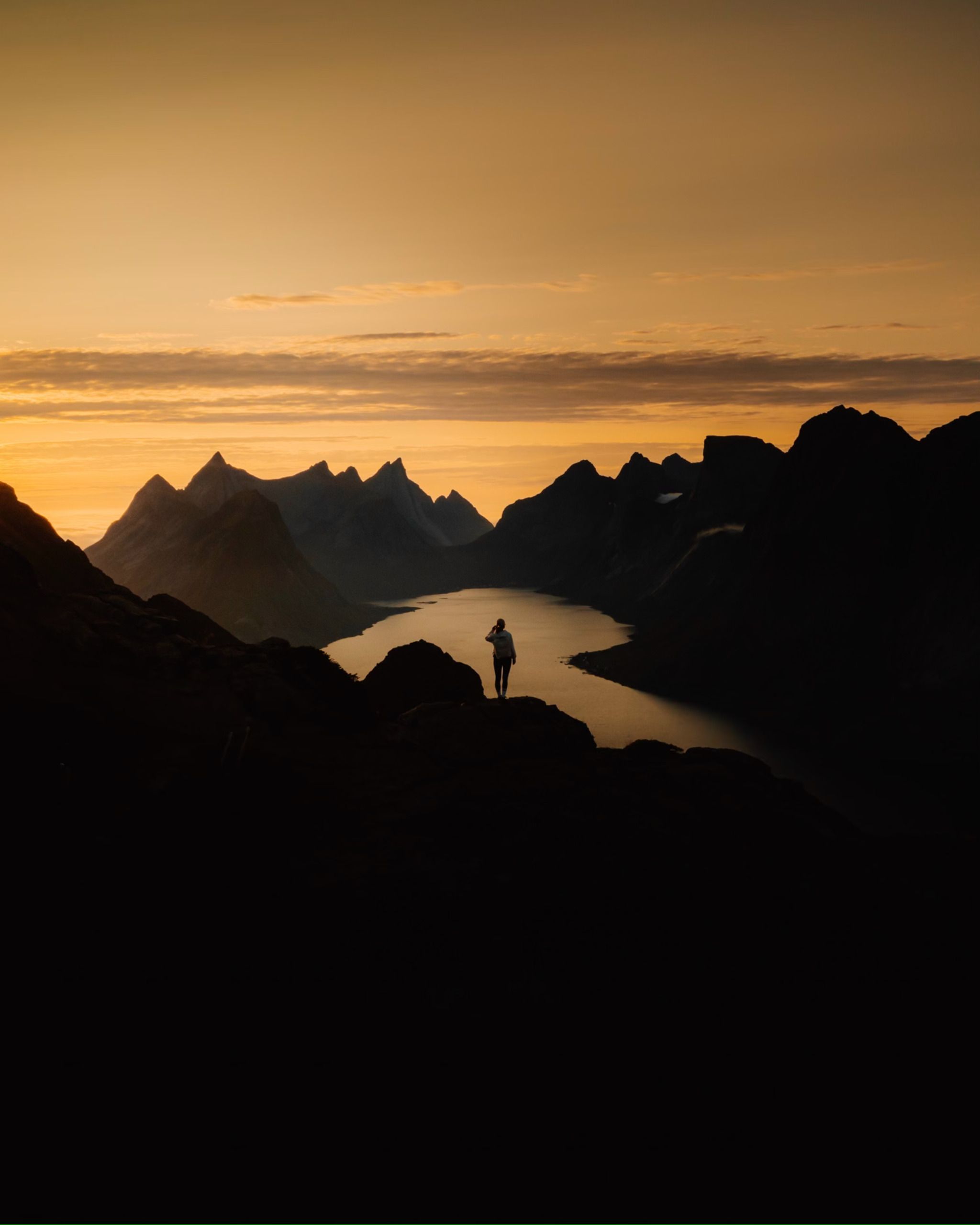 Sonnenuntergang Reinebringen / Sunset Reinebringen