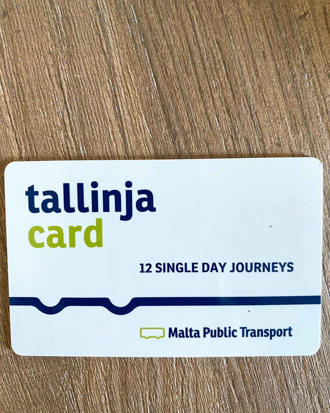Tallinja 12 Single Day Journeys Card