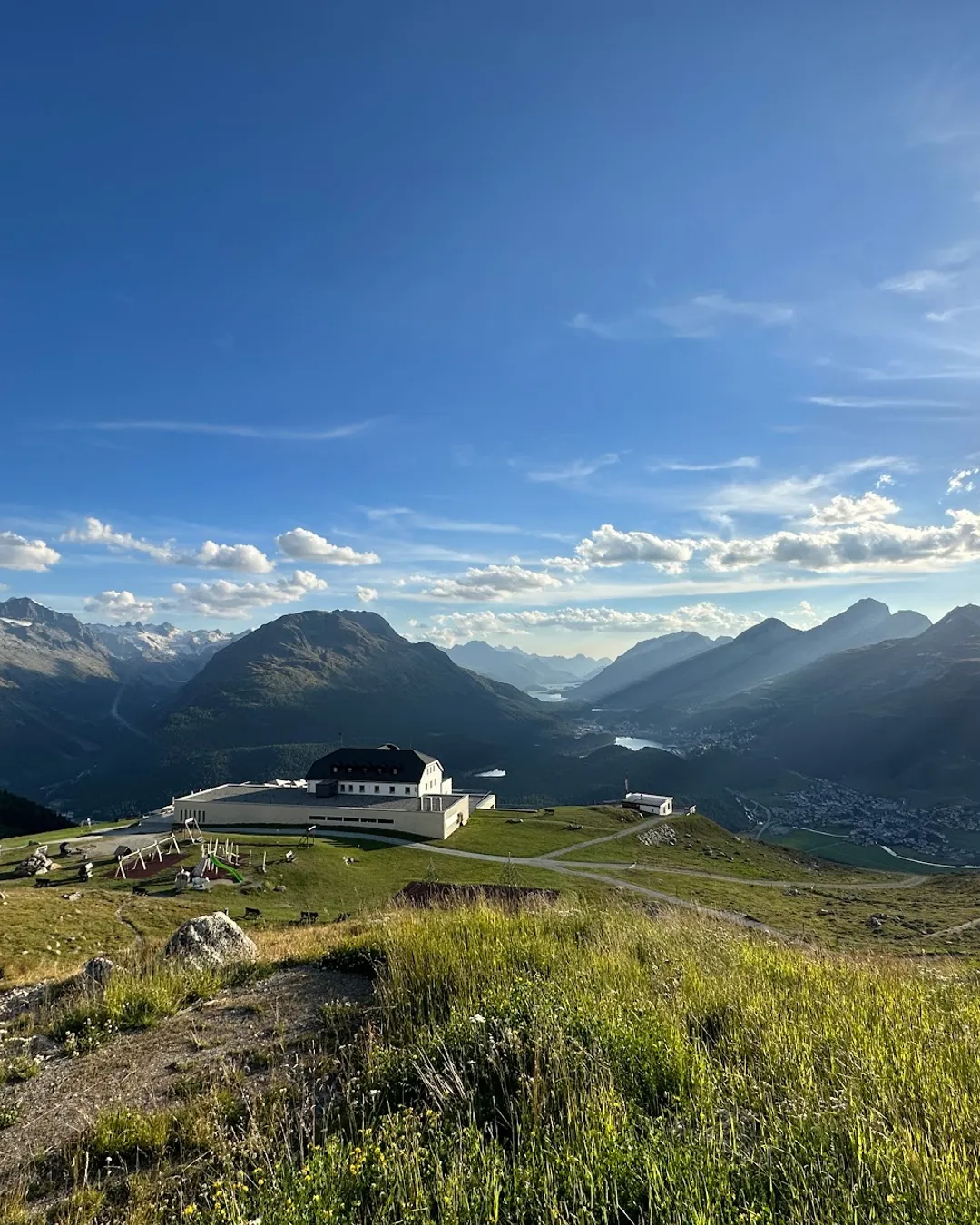 Muottas Muragl 4.2 km sled run - Winter, Switzerland - Rexby