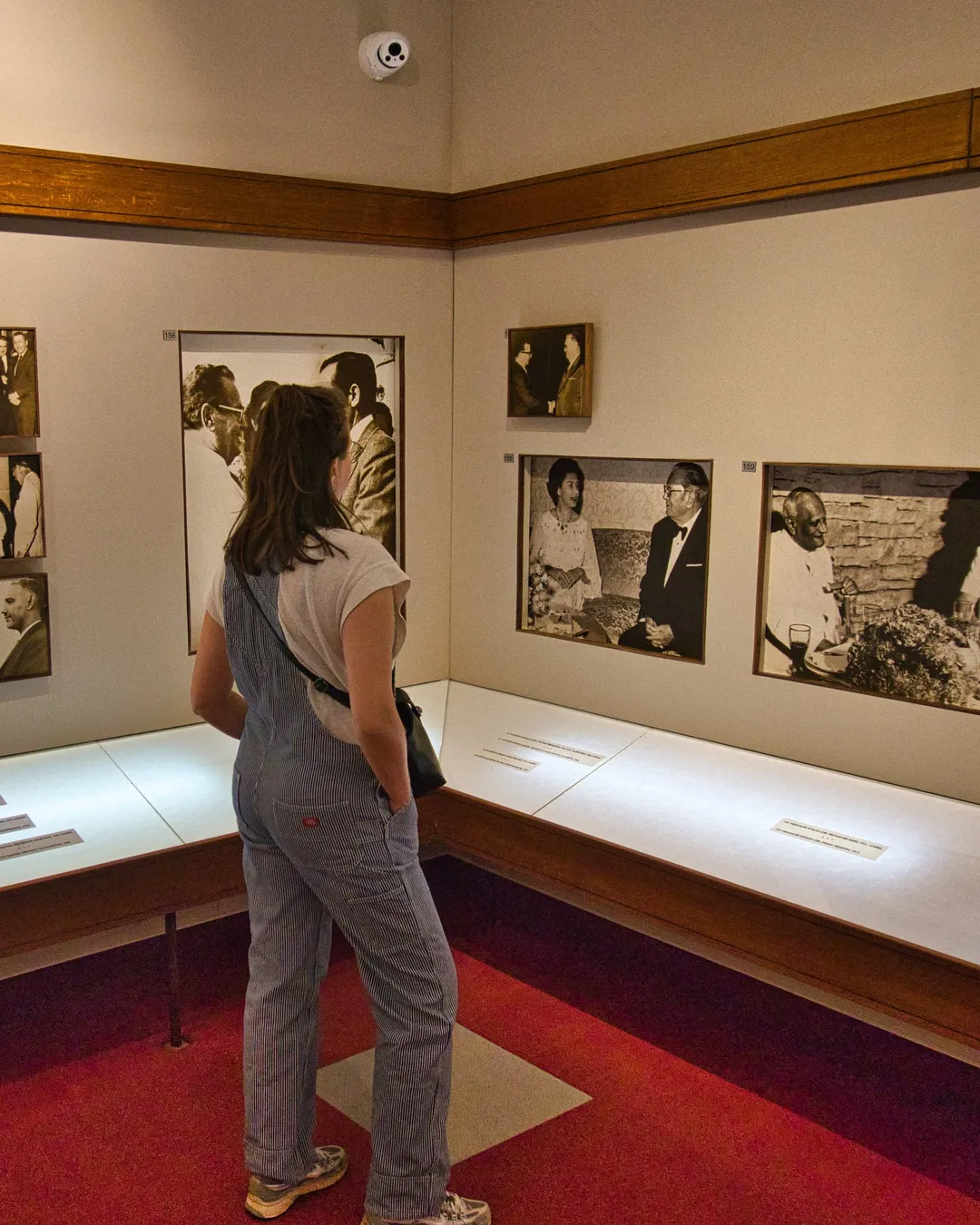 Fotoausstellung über Tito im Brijuni