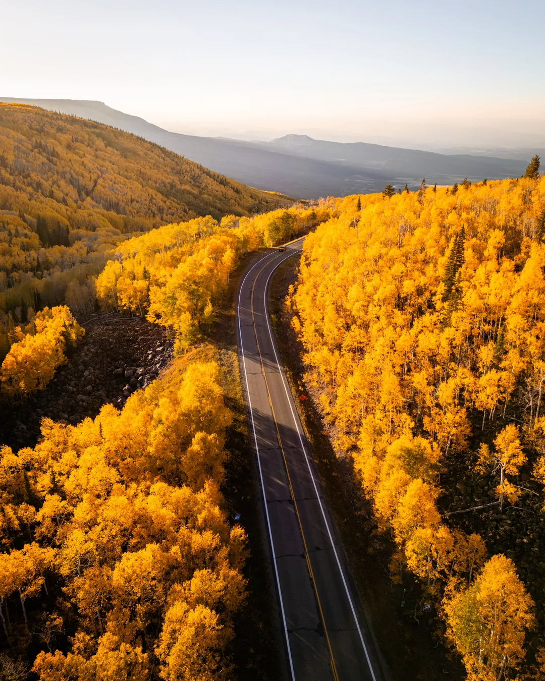 Grand Mesa Road View