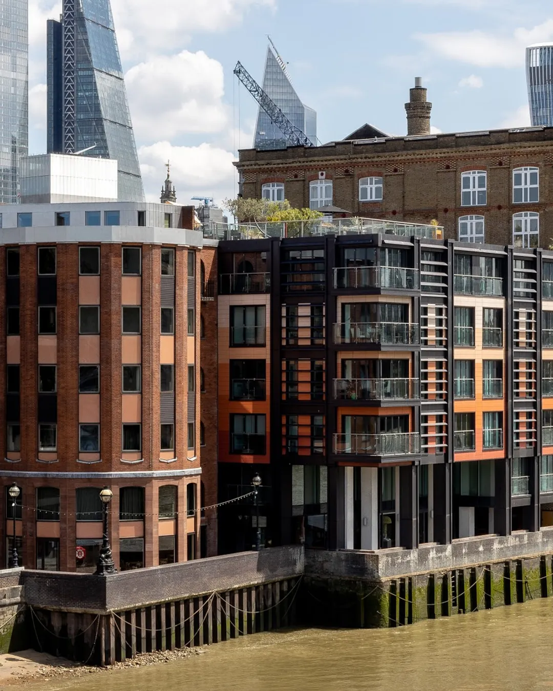 Locke at Broken Wharf, Millennium Bridge