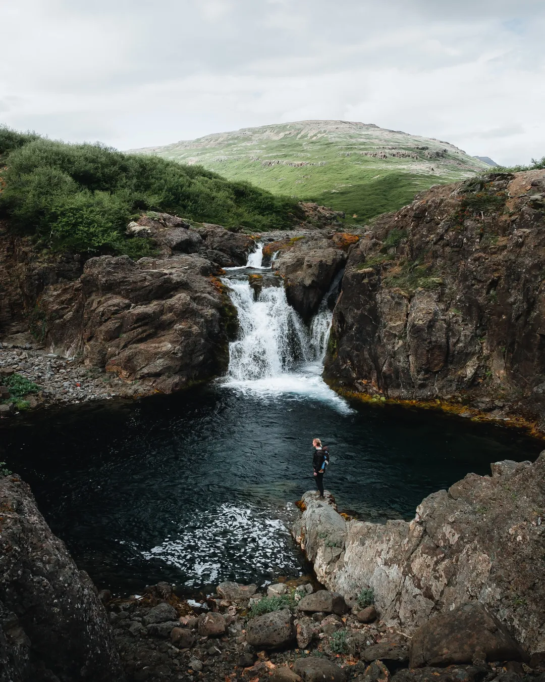 Flókalundur Waterfall