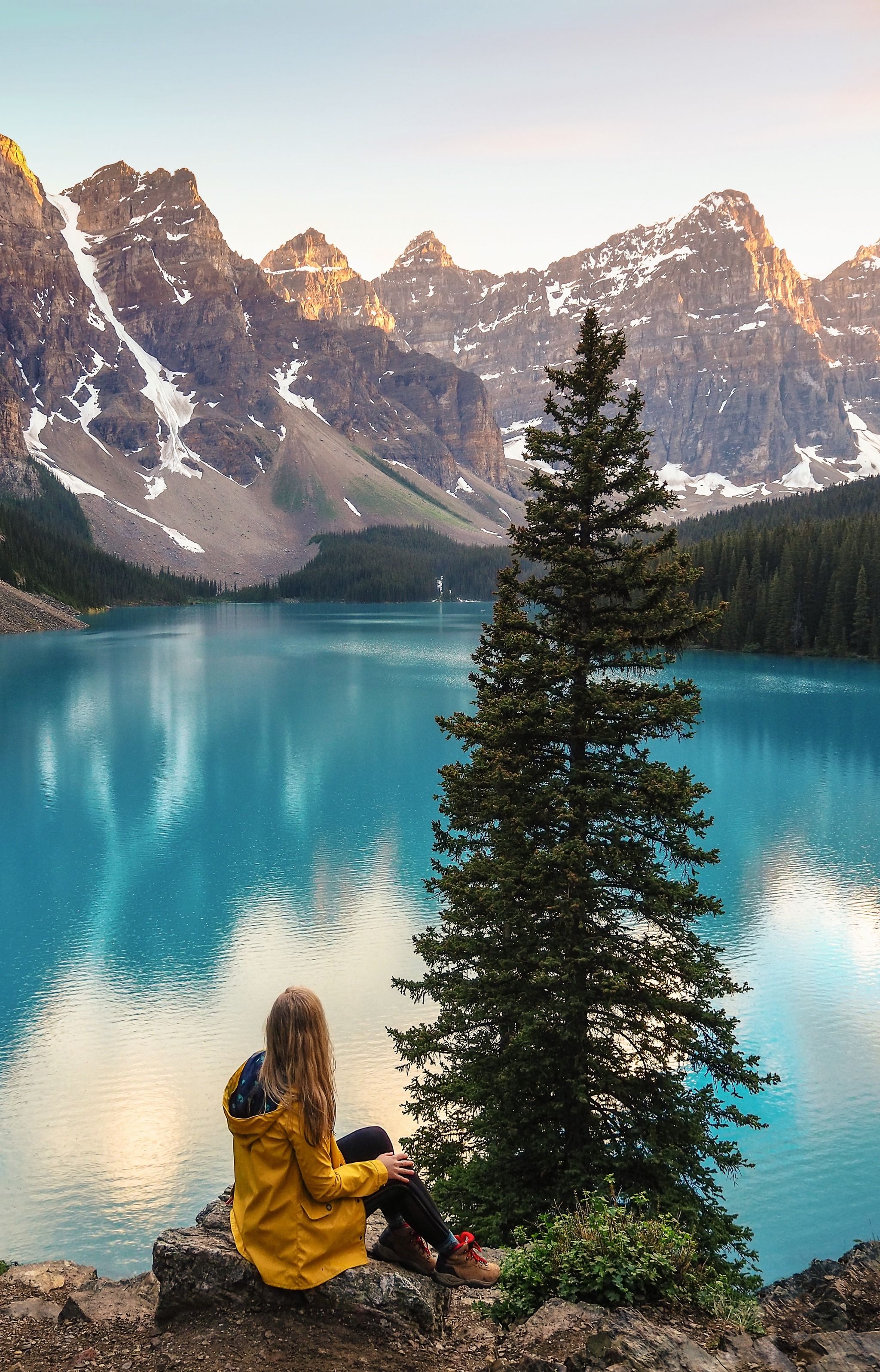 Moraine Lake Canoe