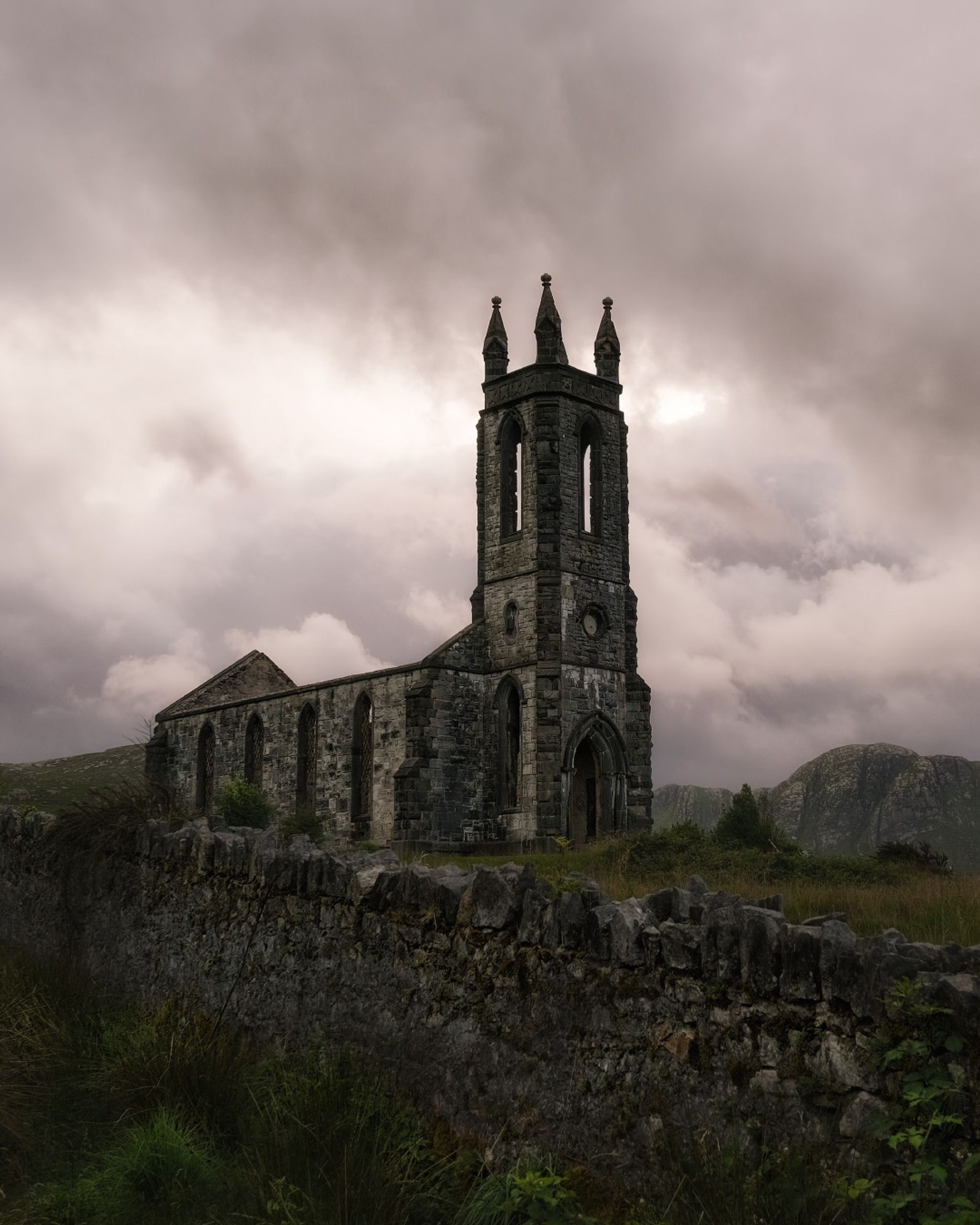 Dunlewey Church abandoned