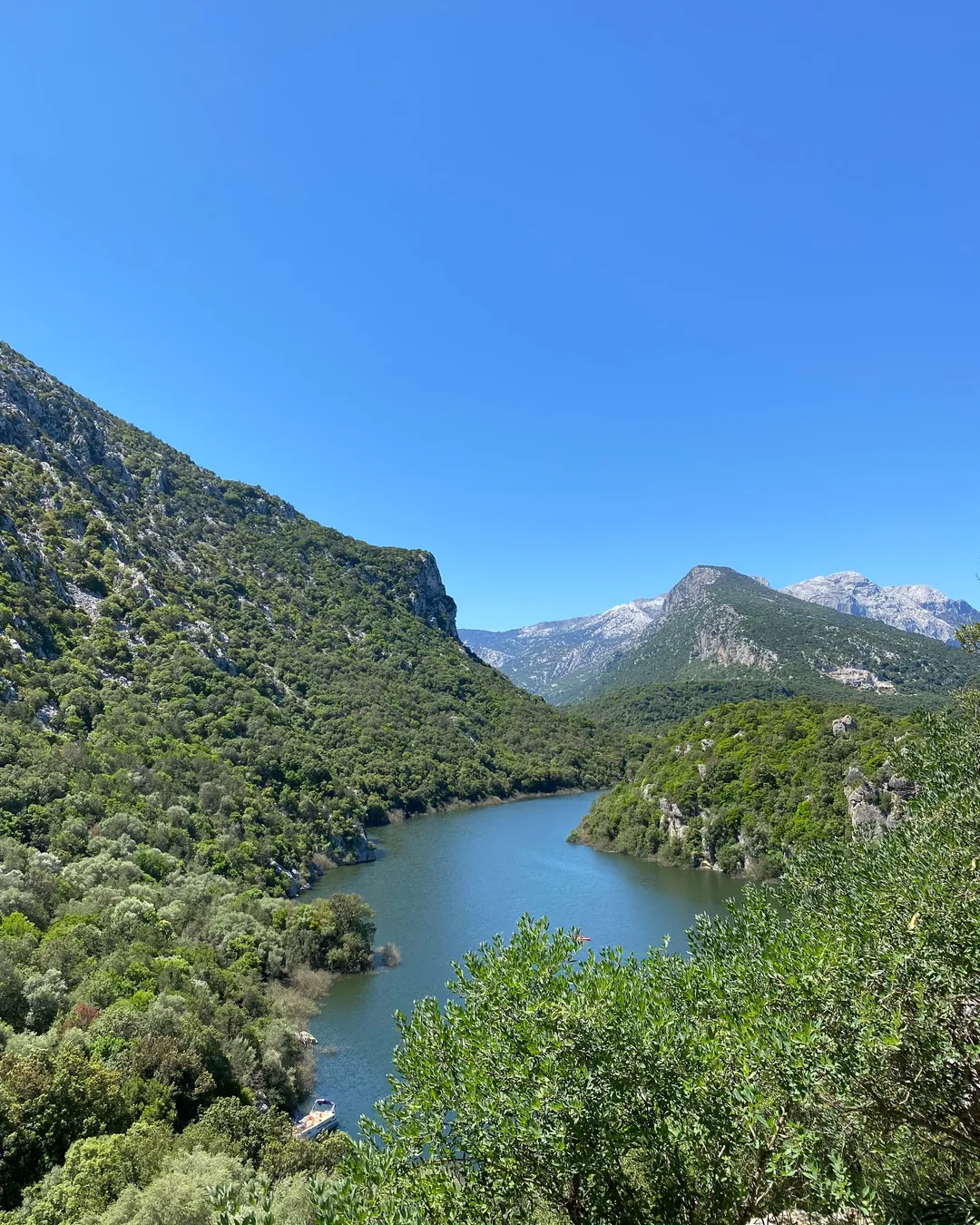 Battello Lago Cedrino