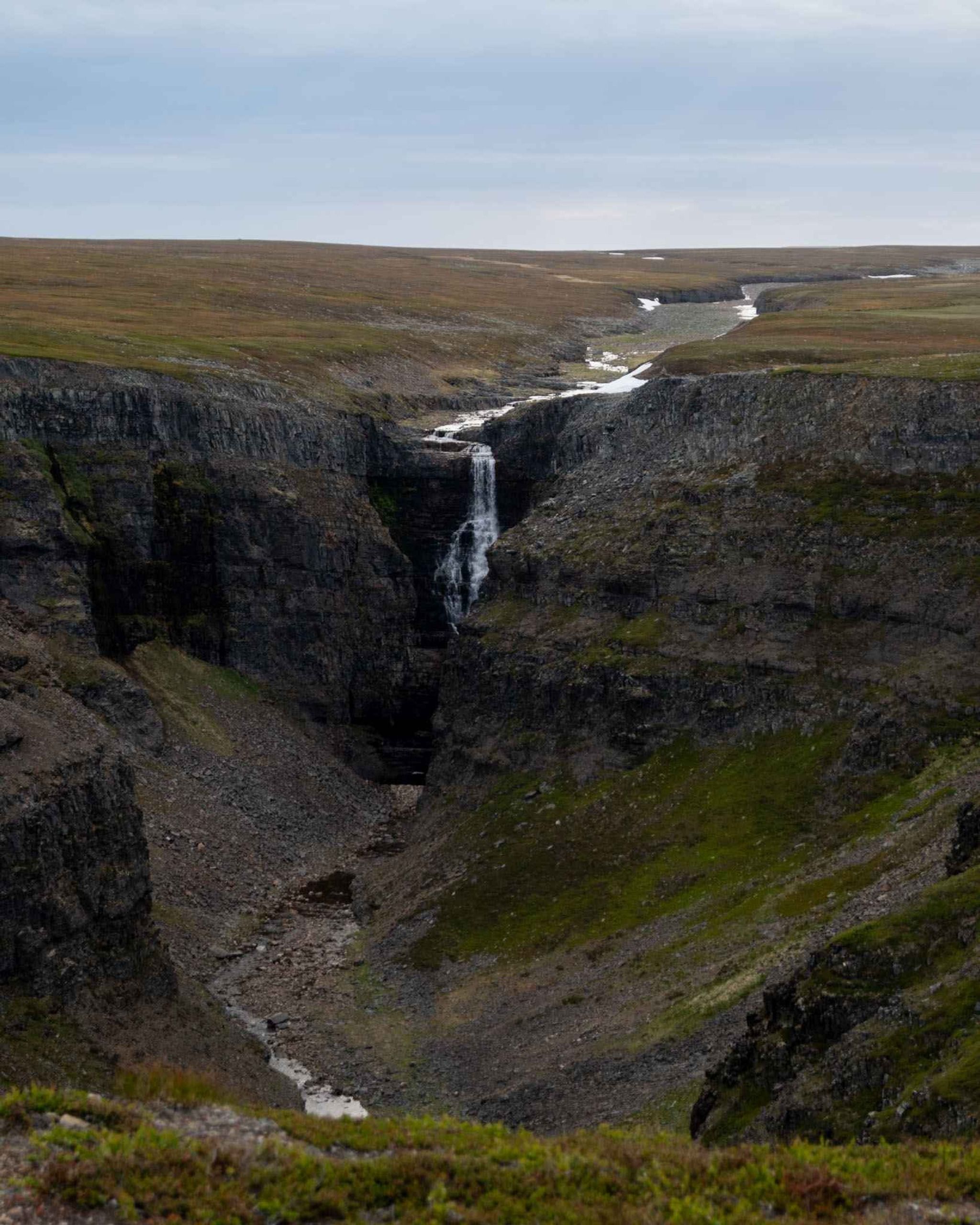 Nattfjelldalen Wasserfall