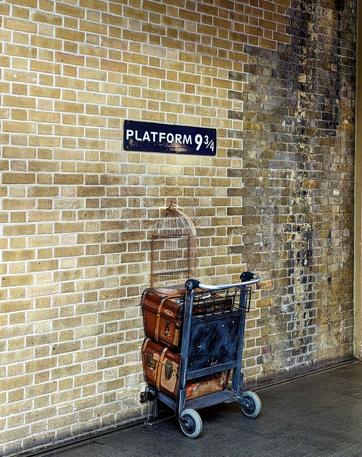 Platform 9¾ at King's Cross Station