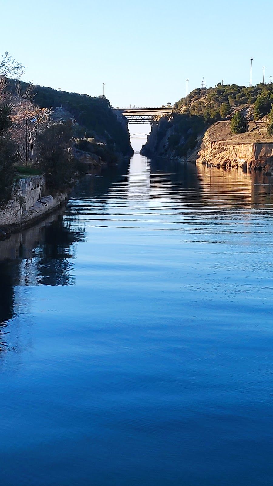 Βυθιζόμενη Γέφυρα Ισθμίων Κορινθίας