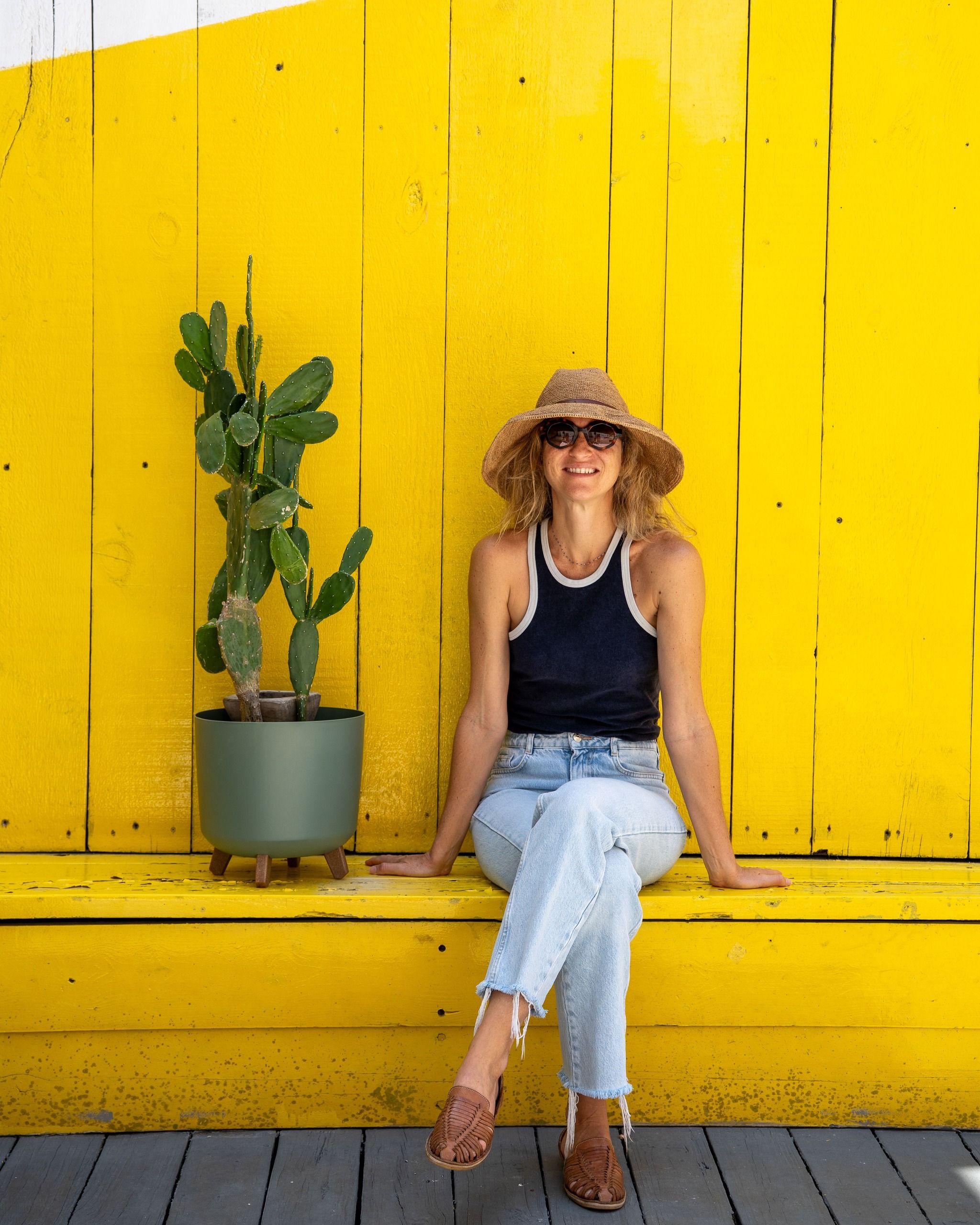 The Yellow Wall – Gustavia’s Brightest Backdrop