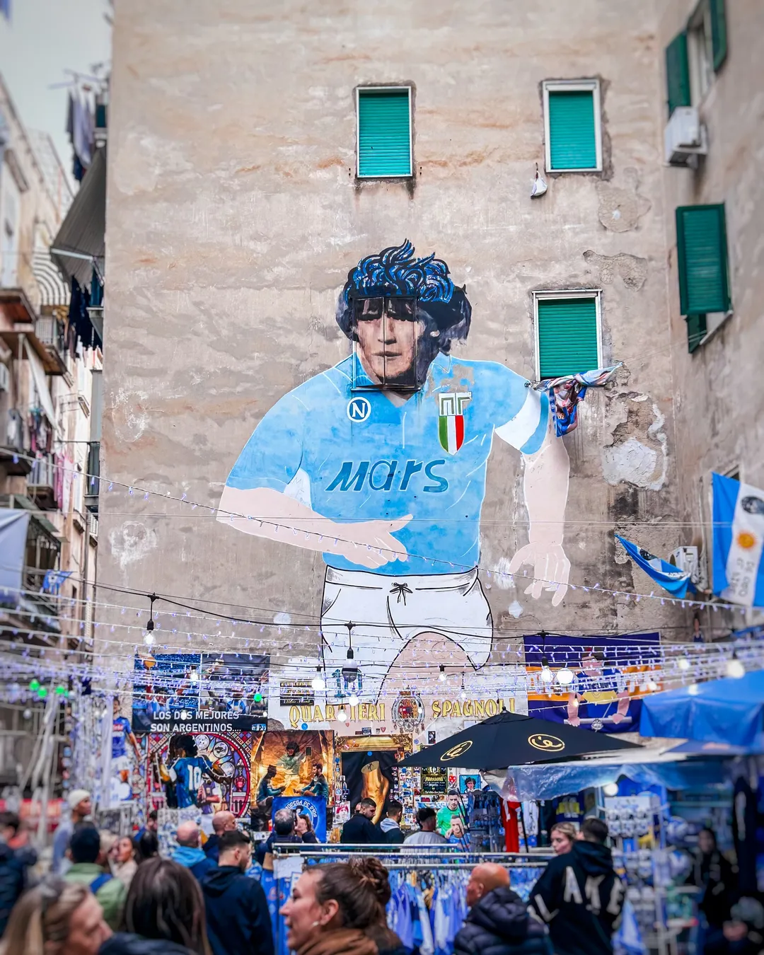 Murale Diego Armando Maradona - Quartieri Spagnoli