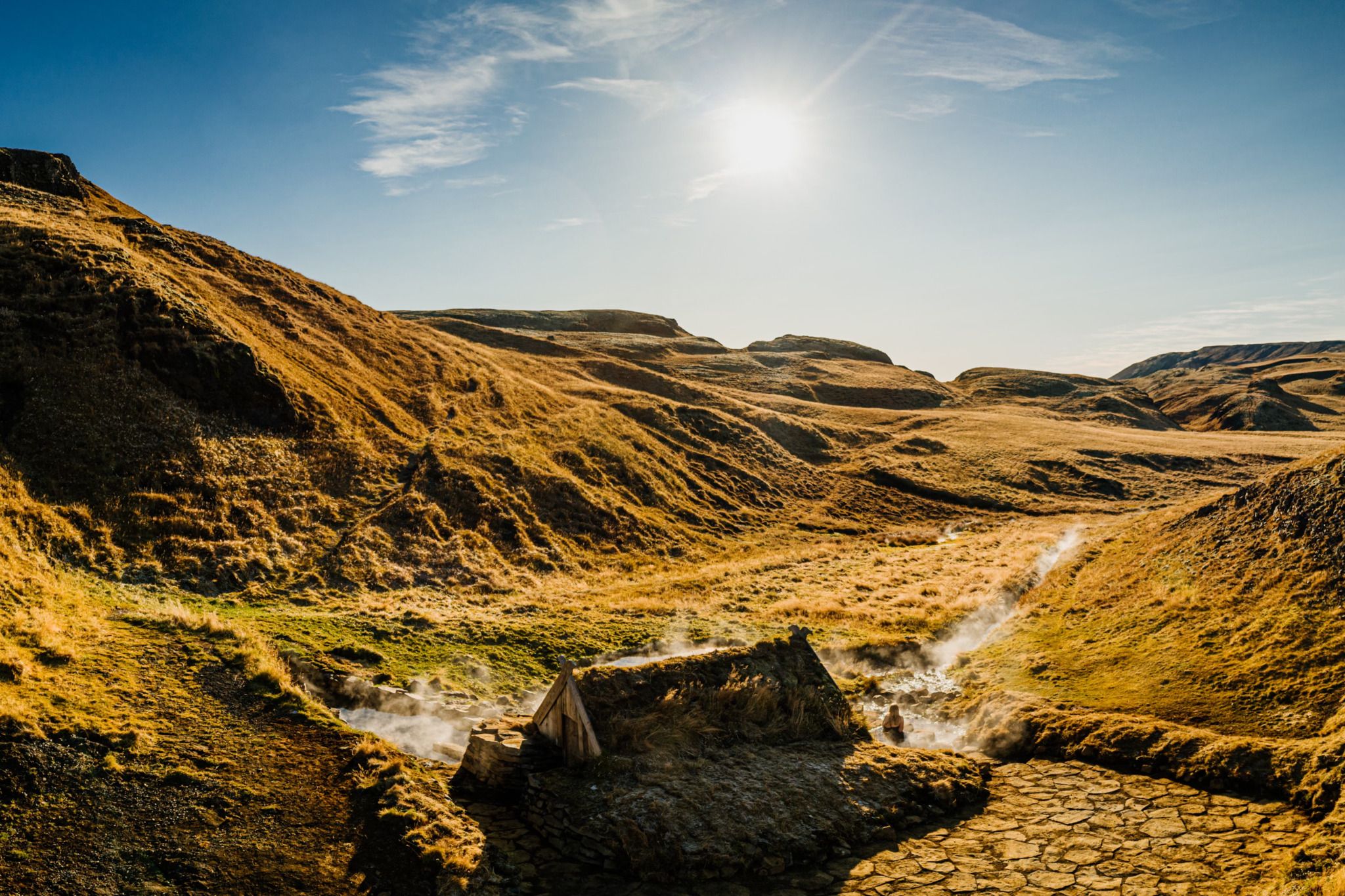 Hrunalaug Hot Spring
