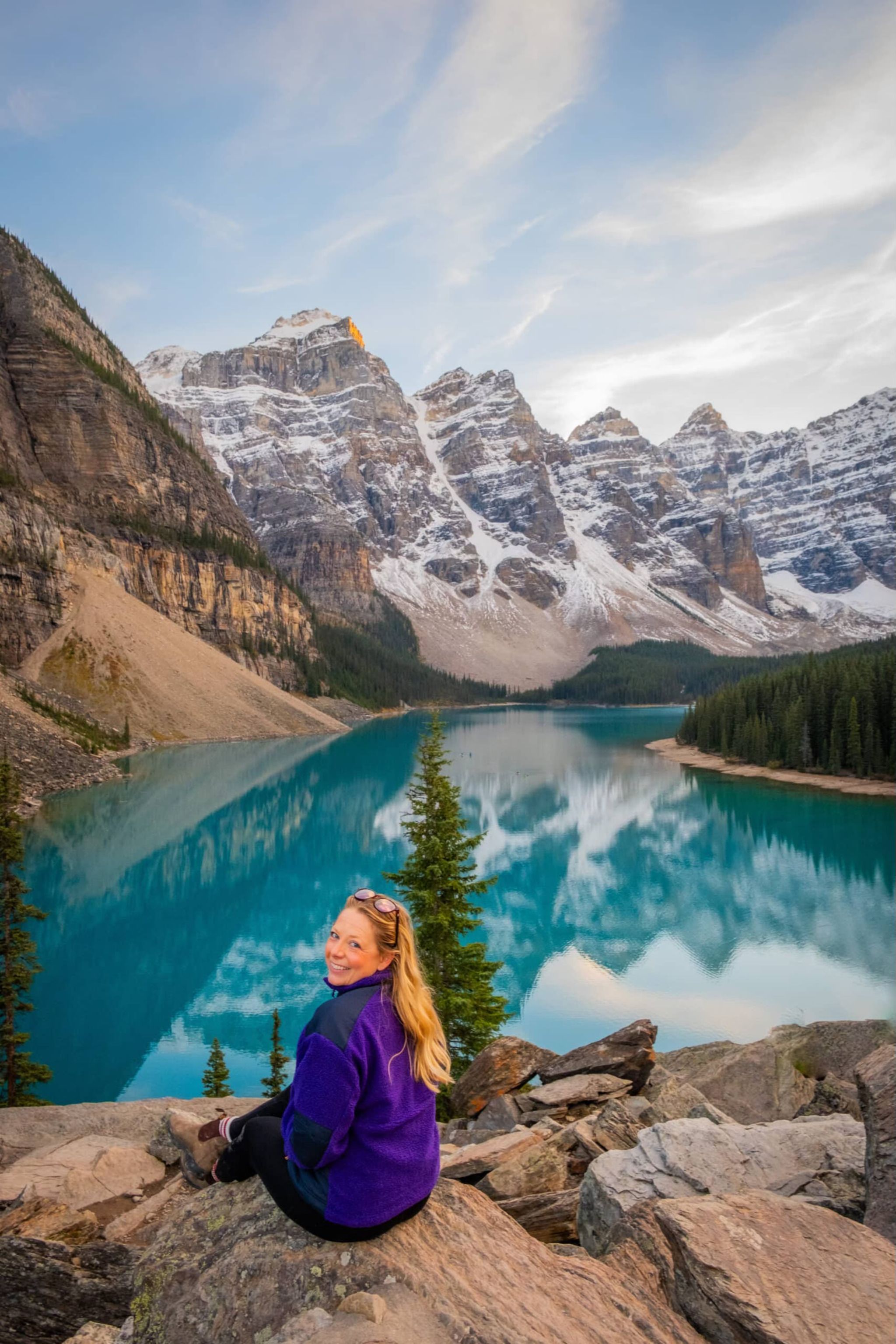 Moraine Lake Rockpile Trail