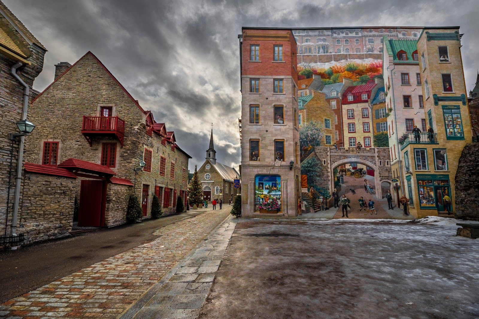 La fresque des Québécois