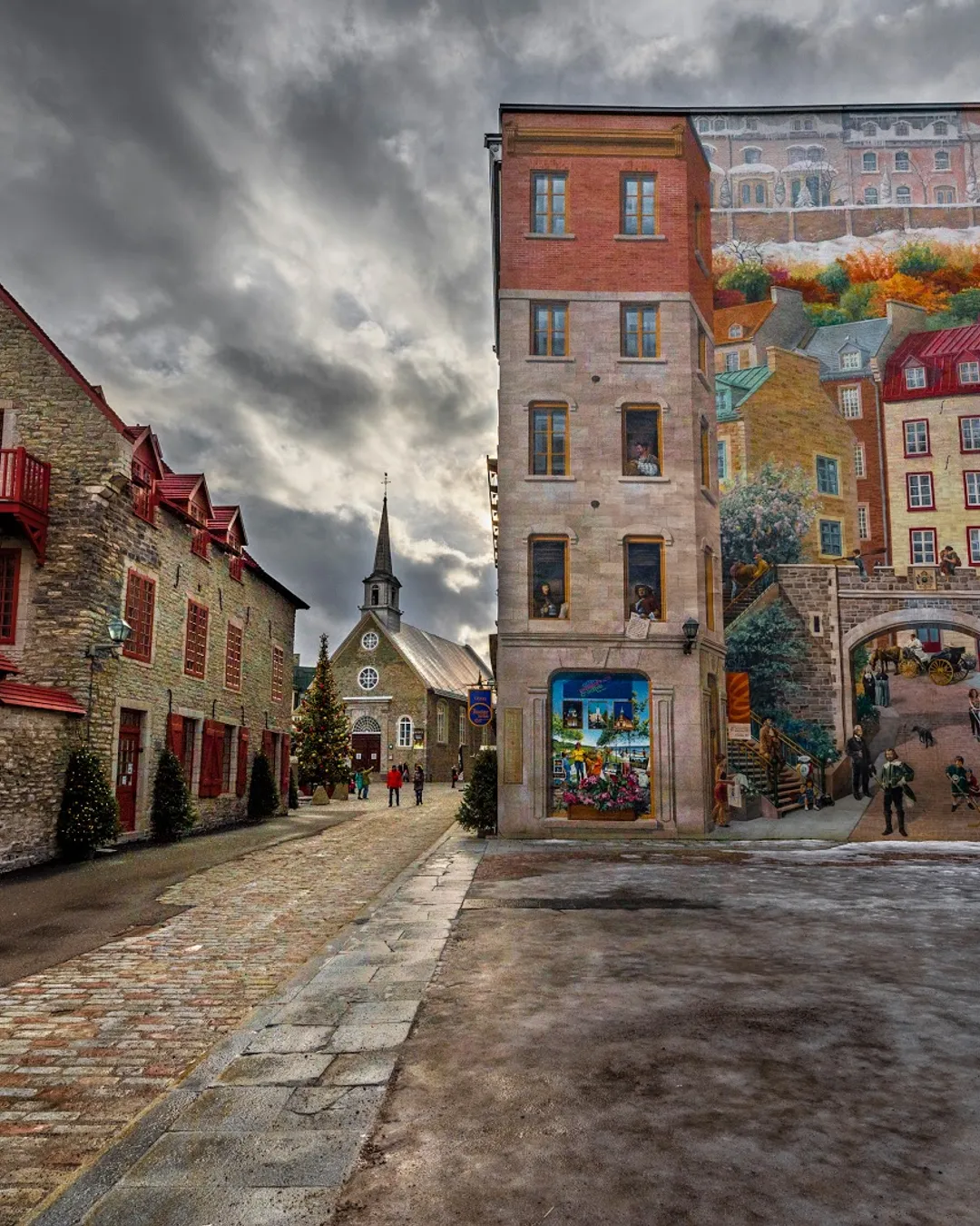 La fresque des Québécois