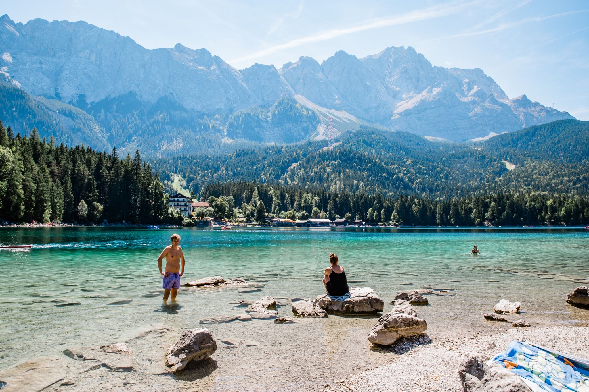 Eibsee - Garmisch-Partenkirchen, Bavarian Alps, Munich, Germany - Rexby