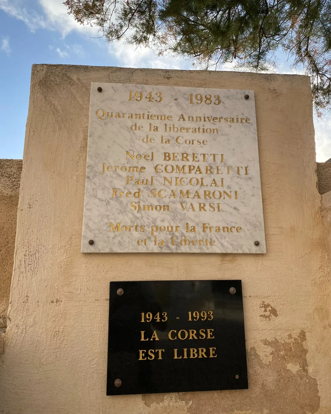 Monumento storico a Bonifacio