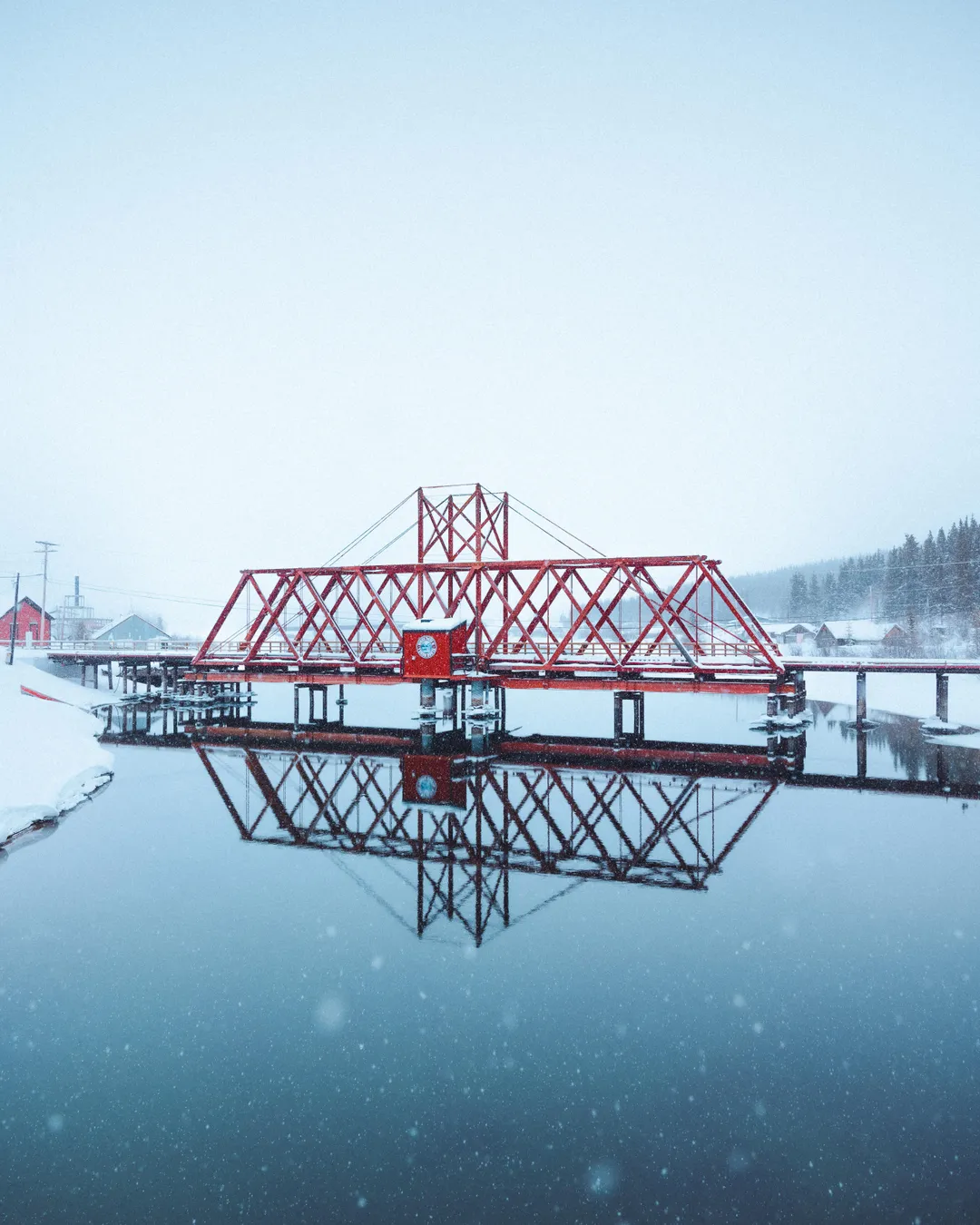 Foot Bridge over Clear Lake