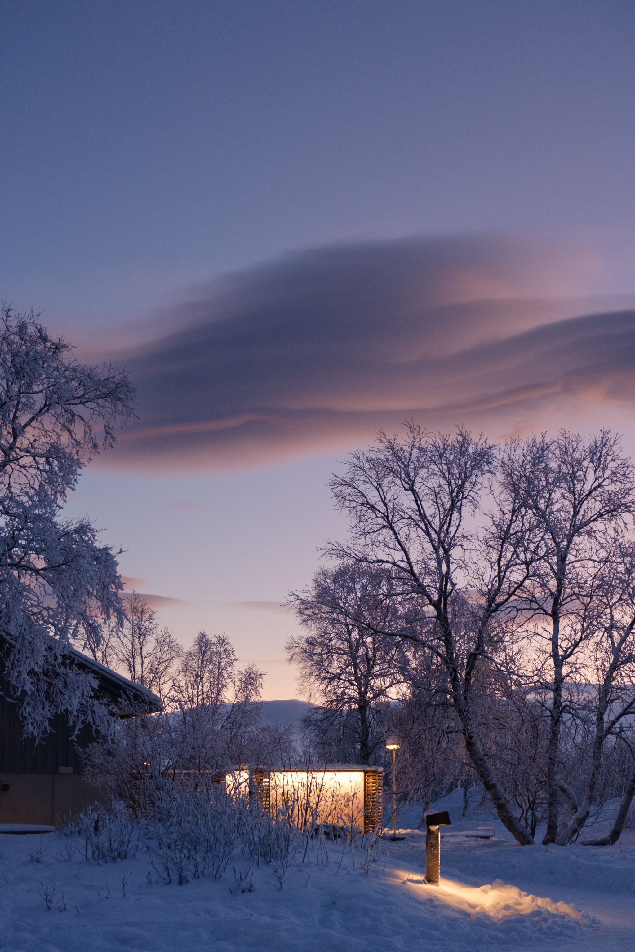 Morning hike in Abisko National Park