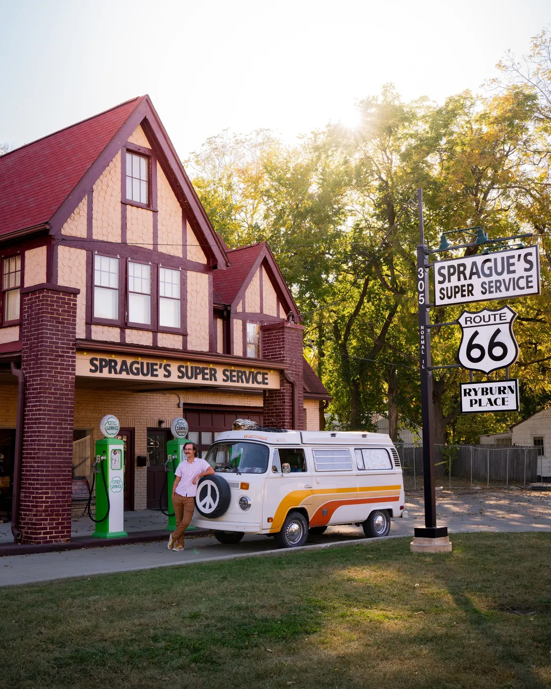 Sprague's Super Service Station