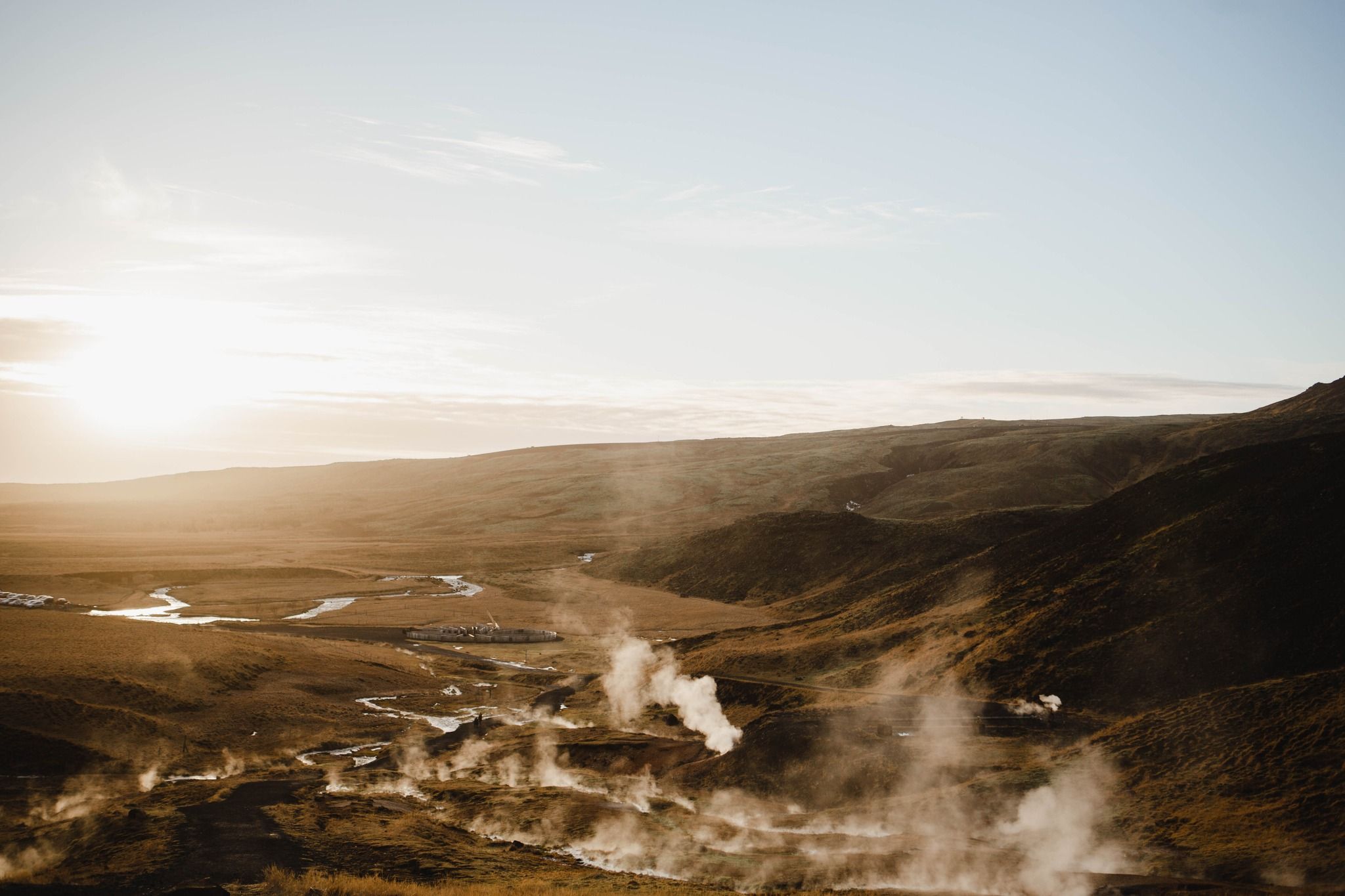 Reykjadalur Hot Thermal River