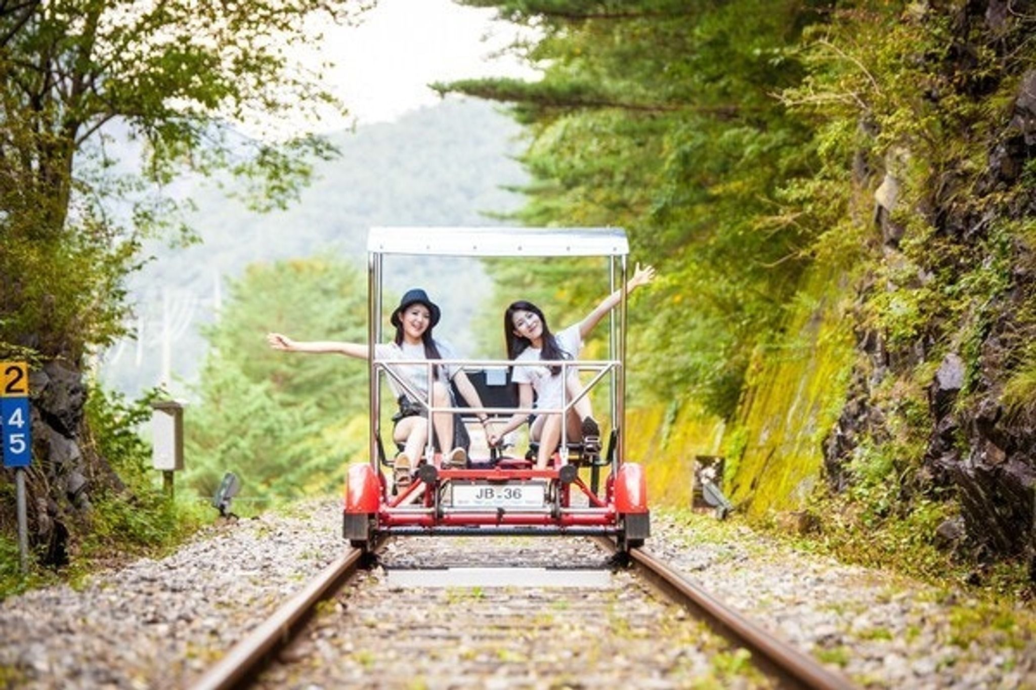 Jeongseon Railbike