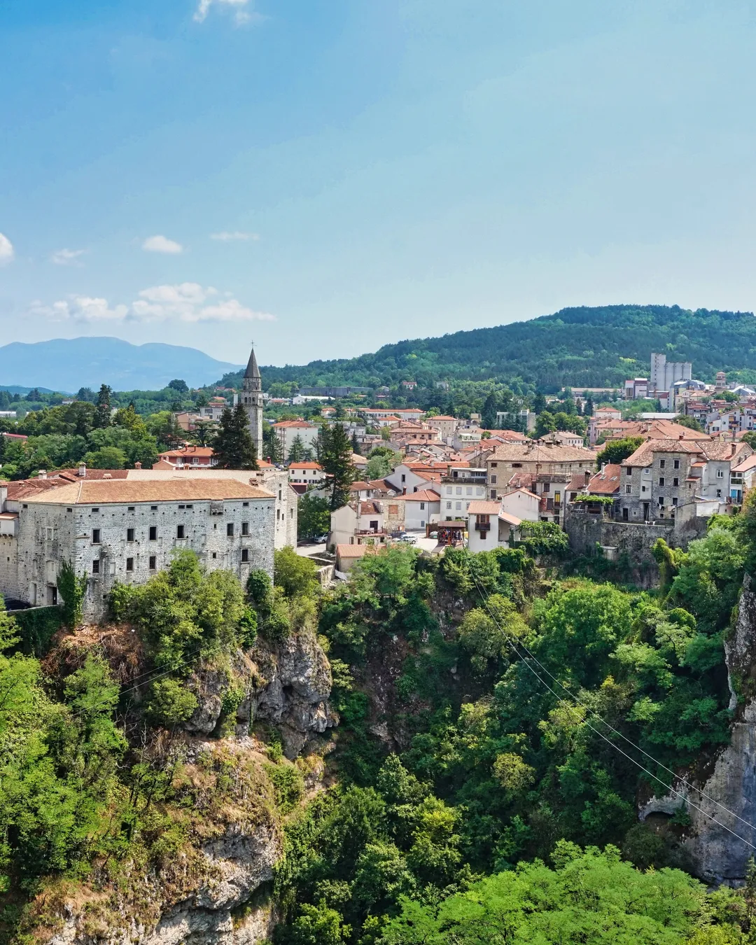 Aussichtsplattform Pazin