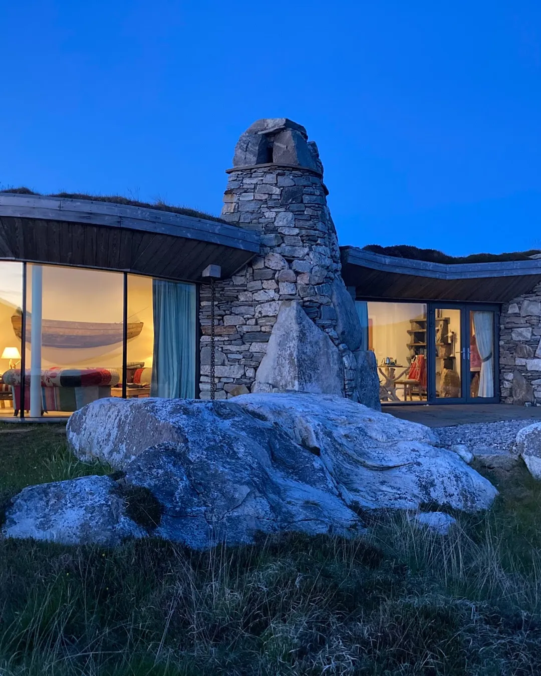 The Rock House at Borve Lodge Estate