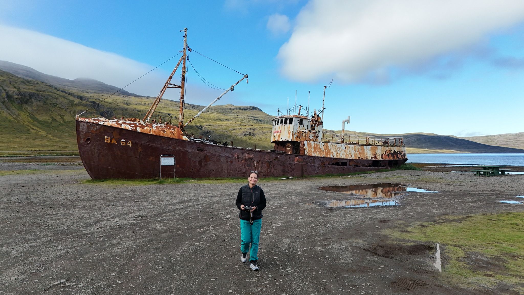 Garðar BA 64 Schiffswrack