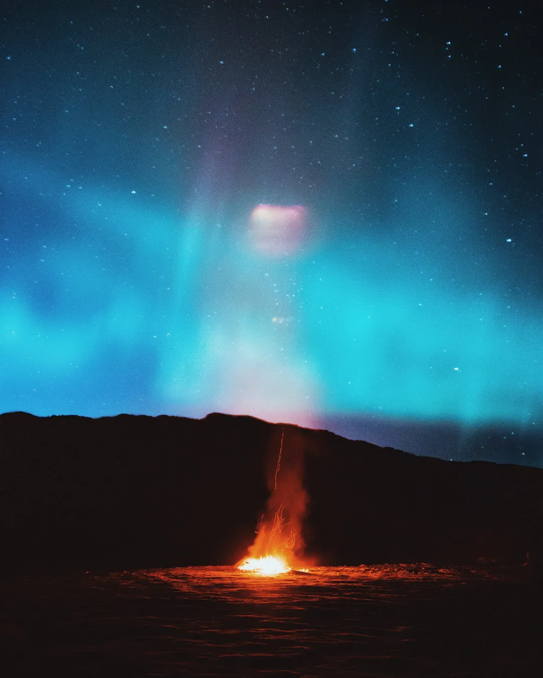 Aurora Viewing Close to Whitehorse