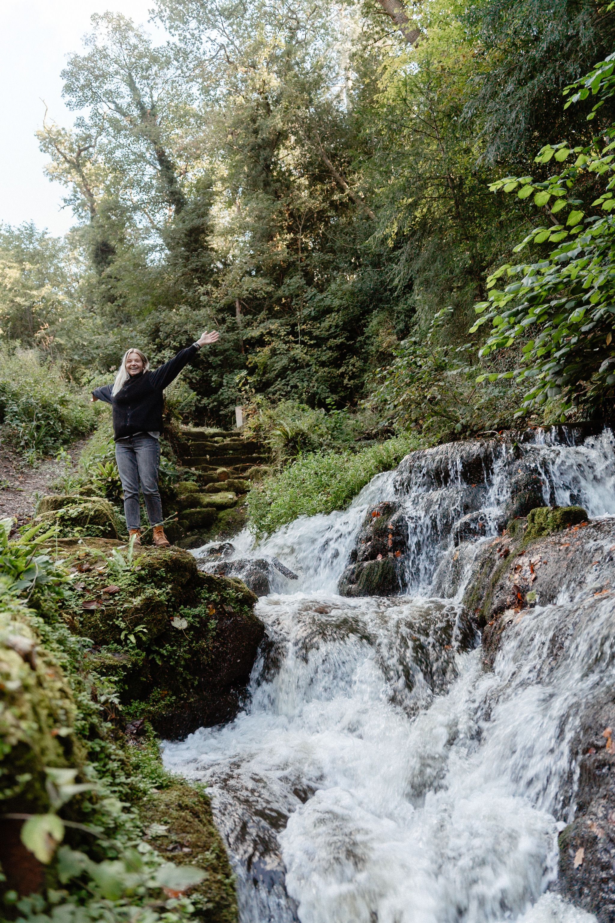 Badger Dingle Waterfall