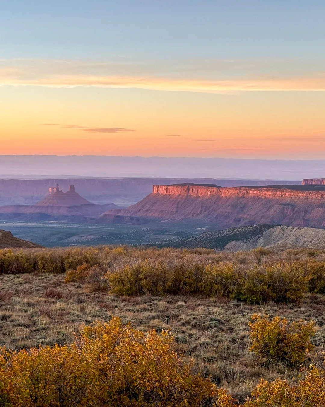 La Sal Lookout Point