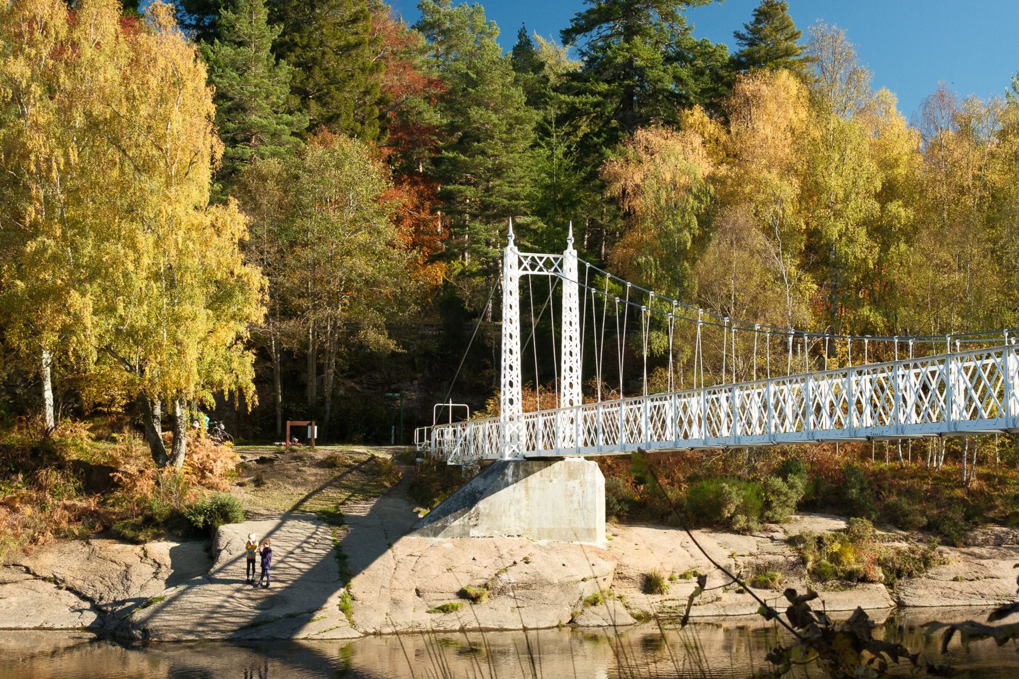Cambus o’ May Suspension Bridge