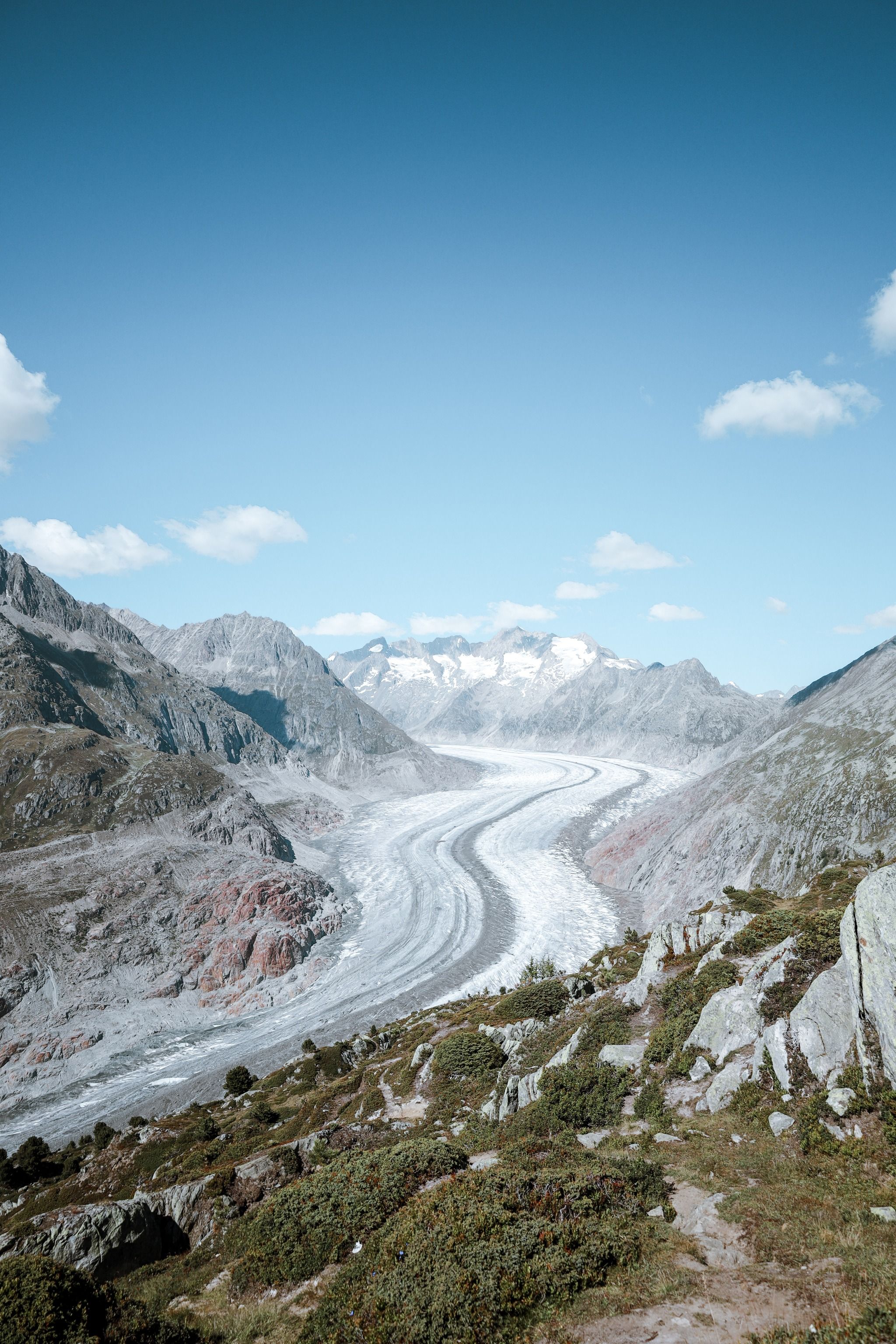 Hike from Bettmeralp to Riederalp