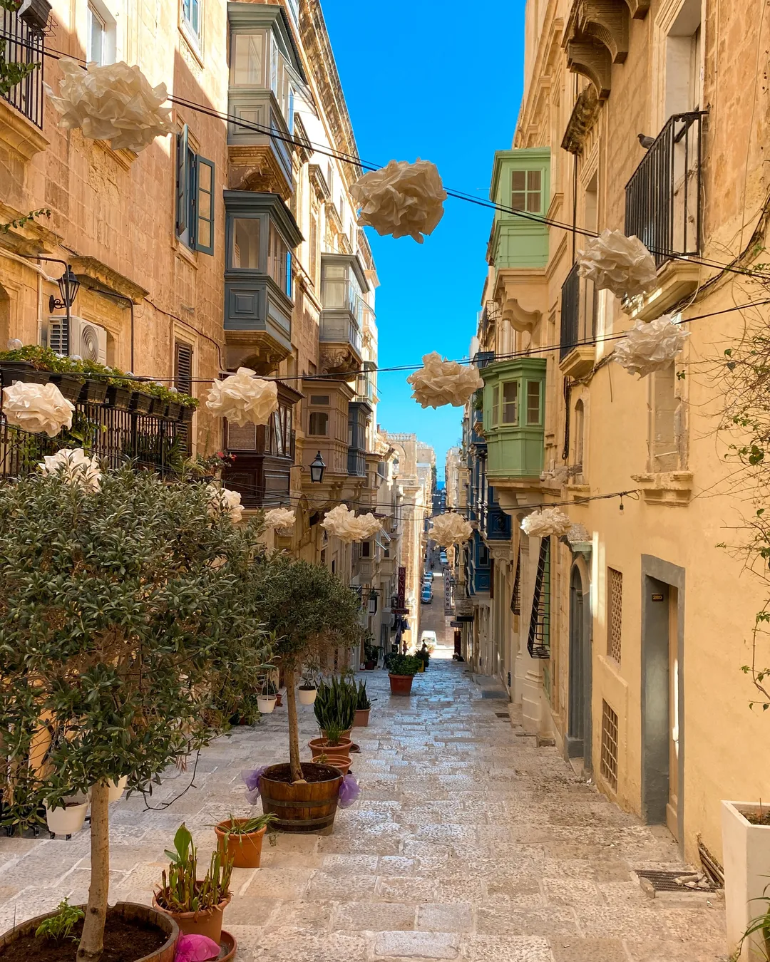 Beautiful narrow street