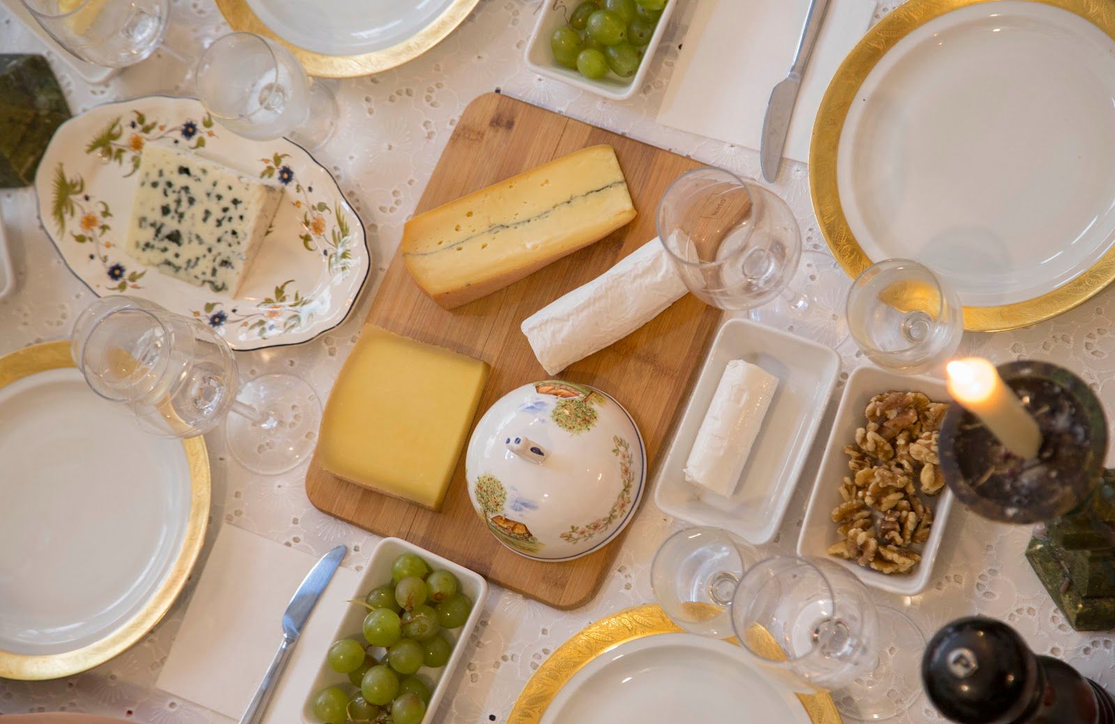 Cheese and wine tasting 