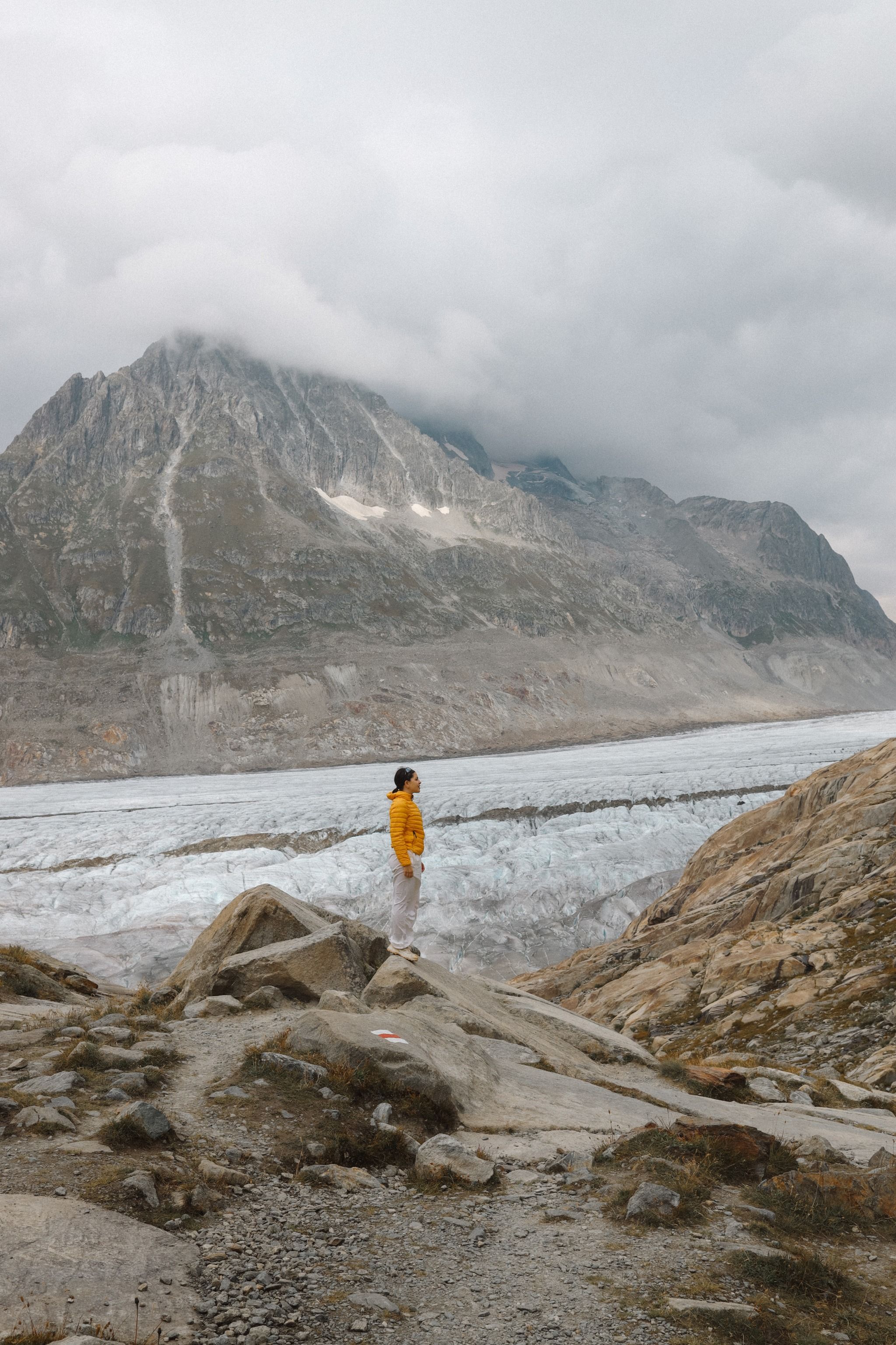Next to Aletschglacier